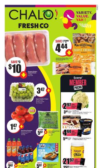 Chalo! FreshCo. Flyer - August 24, 2023 - August 30, 2023.