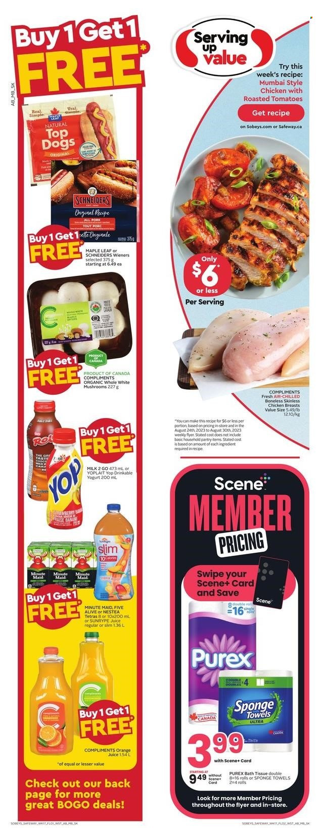 Circulaire Safeway - 24 Août 2023 - 30 Août 2023. Page 26