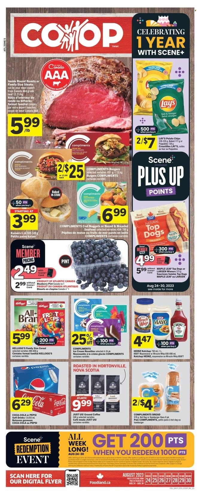 Co-op flyer - August 24, 2023 - August 30, 2023. Page 1