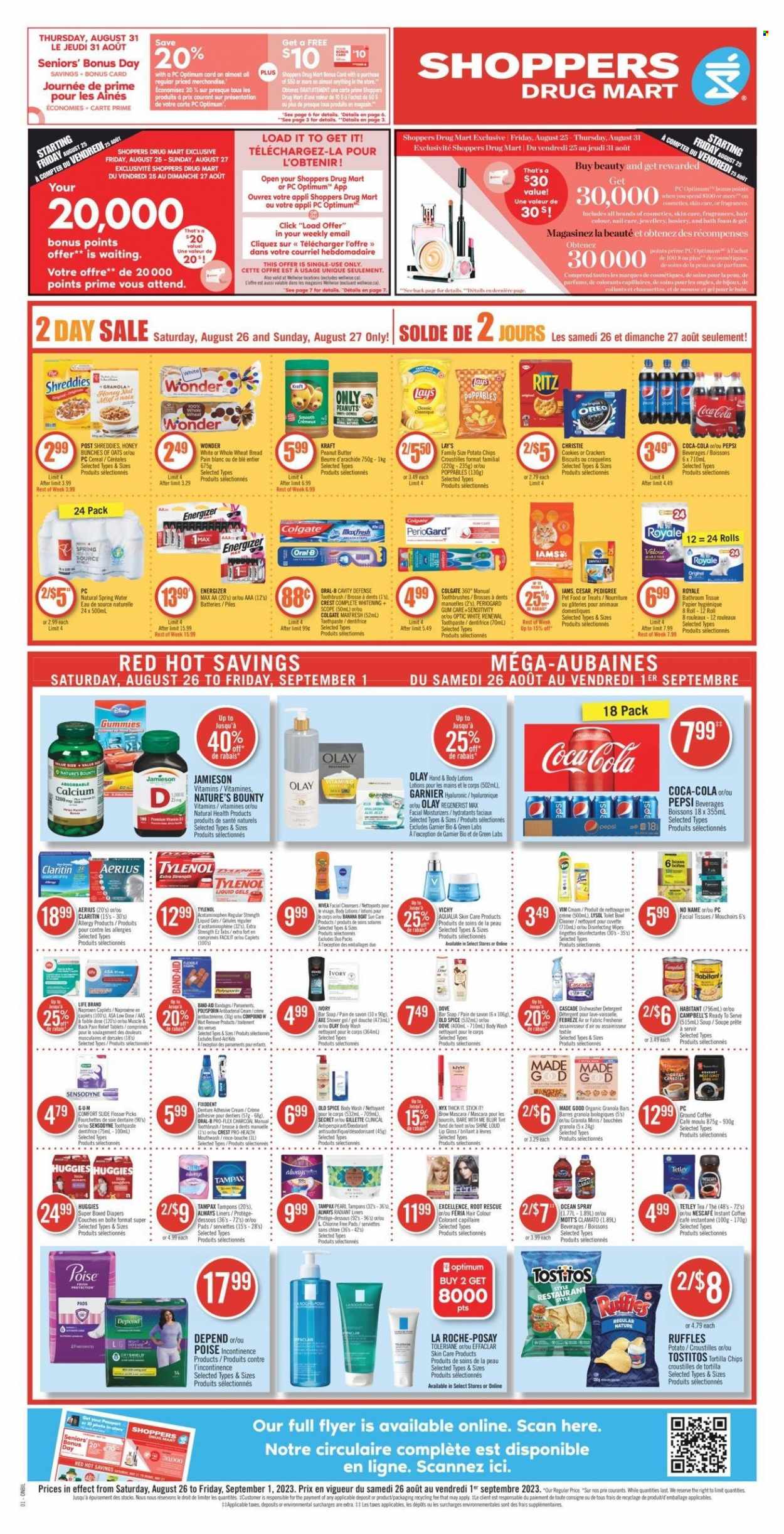 Shoppers Drug Mart flyer - August 26, 2023 - September 01, 2023. Page 4