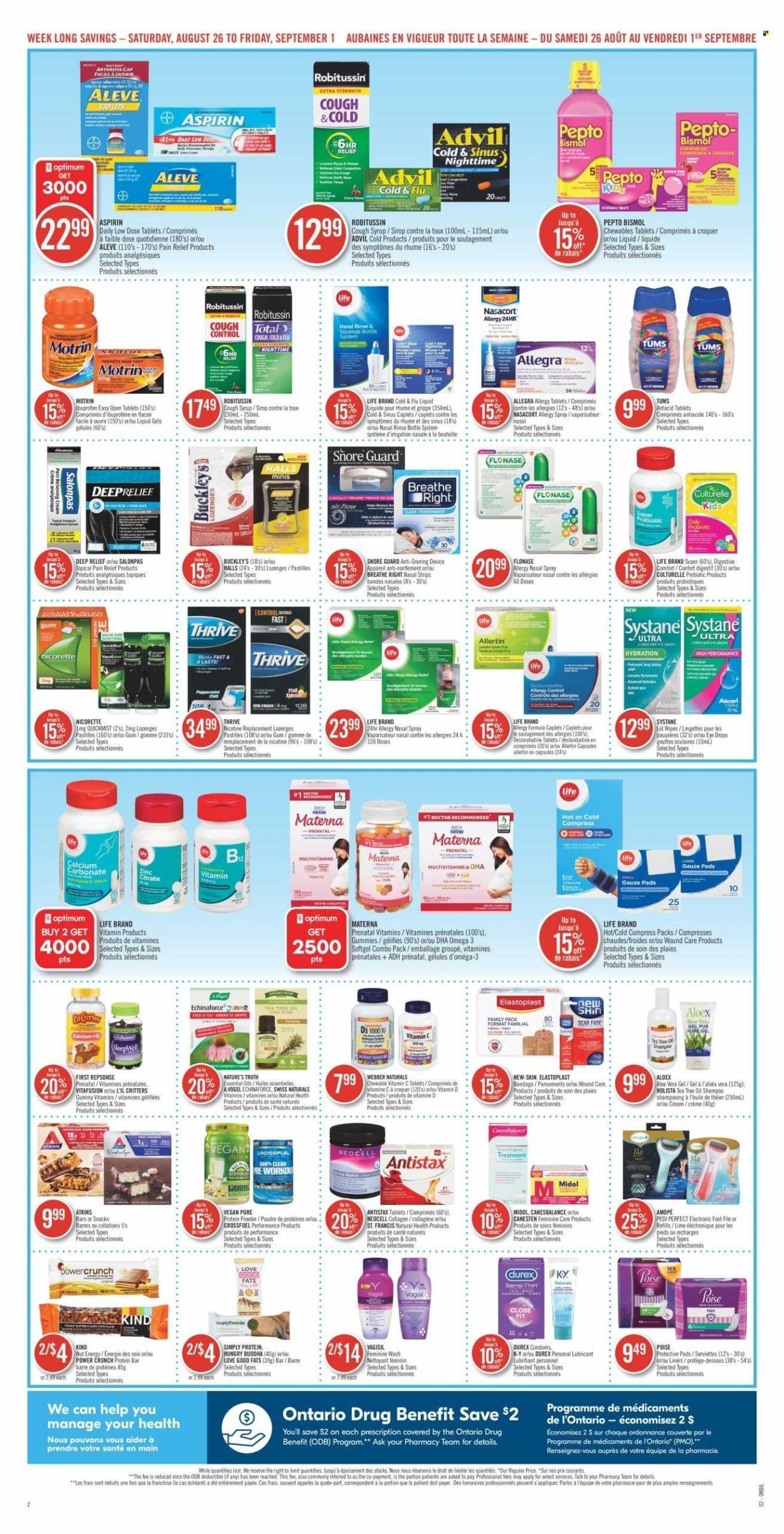 Shoppers Drug Mart flyer - August 26, 2023 - September 01, 2023. Page 5