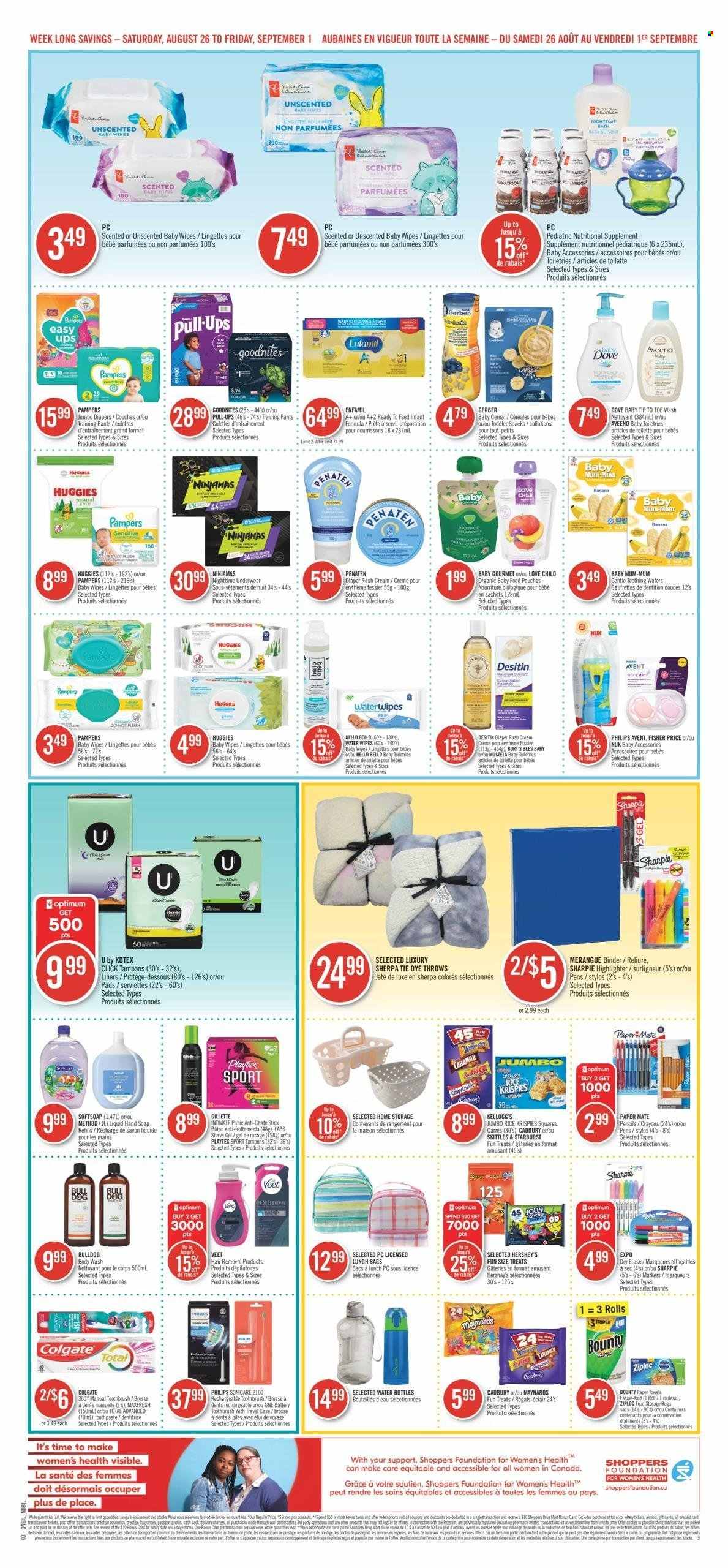 Shoppers Drug Mart flyer - August 26, 2023 - September 01, 2023. Page 6