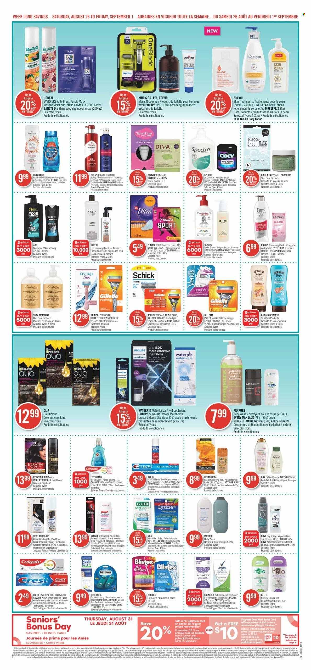 Shoppers Drug Mart flyer - August 26, 2023 - September 01, 2023. Page 9