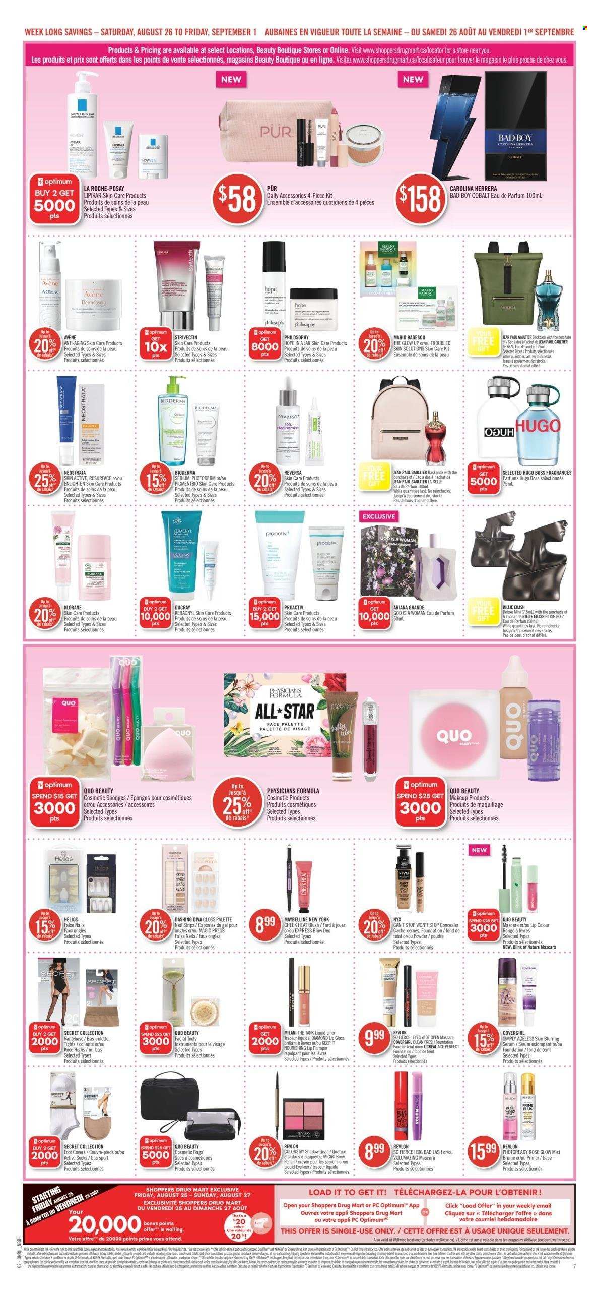 Shoppers Drug Mart flyer - August 26, 2023 - September 01, 2023. Page 10
