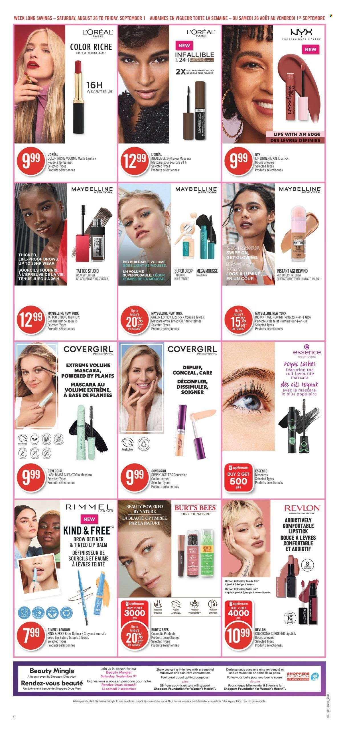 Shoppers Drug Mart flyer - August 26, 2023 - September 01, 2023. Page 11