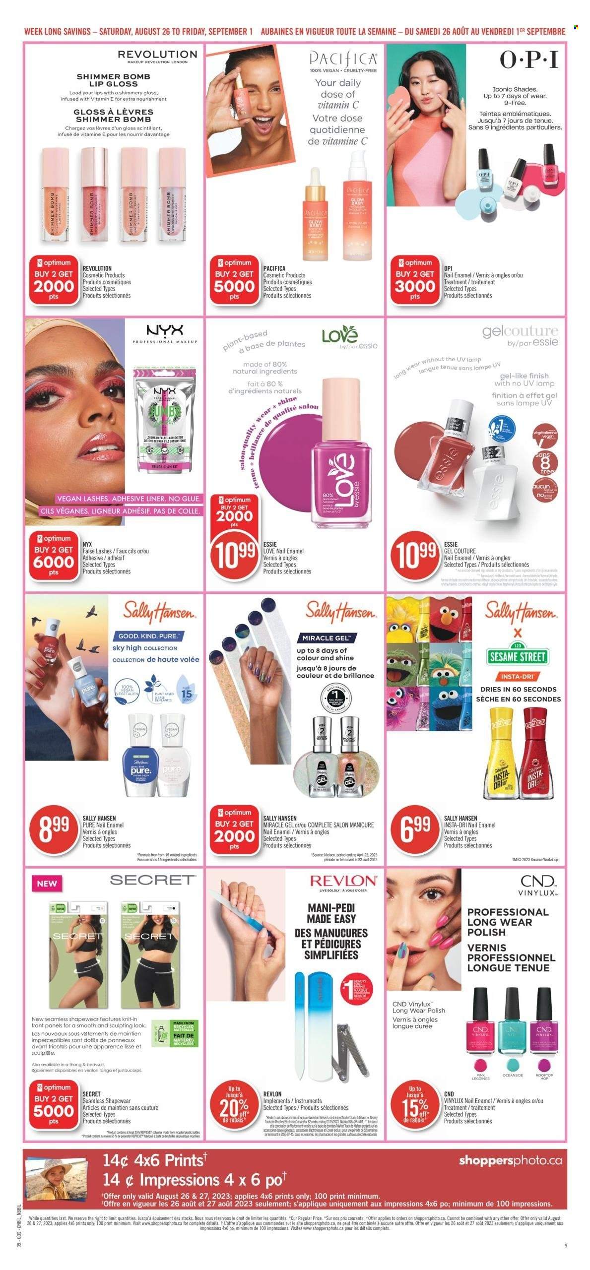 Shoppers Drug Mart flyer - August 26, 2023 - September 01, 2023. Page 12
