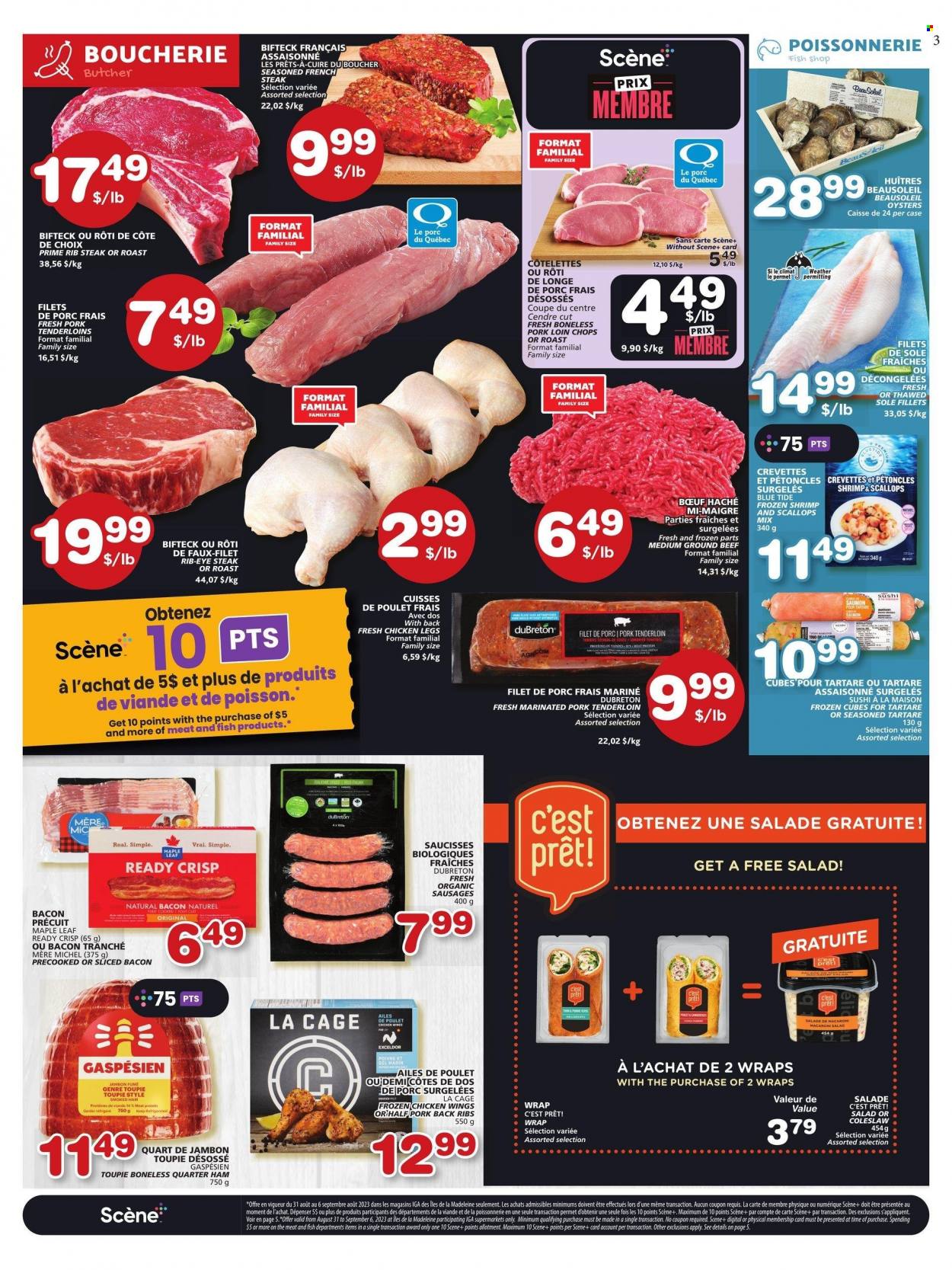 IGA flyer - August 31, 2023 - September 06, 2023. Page 3