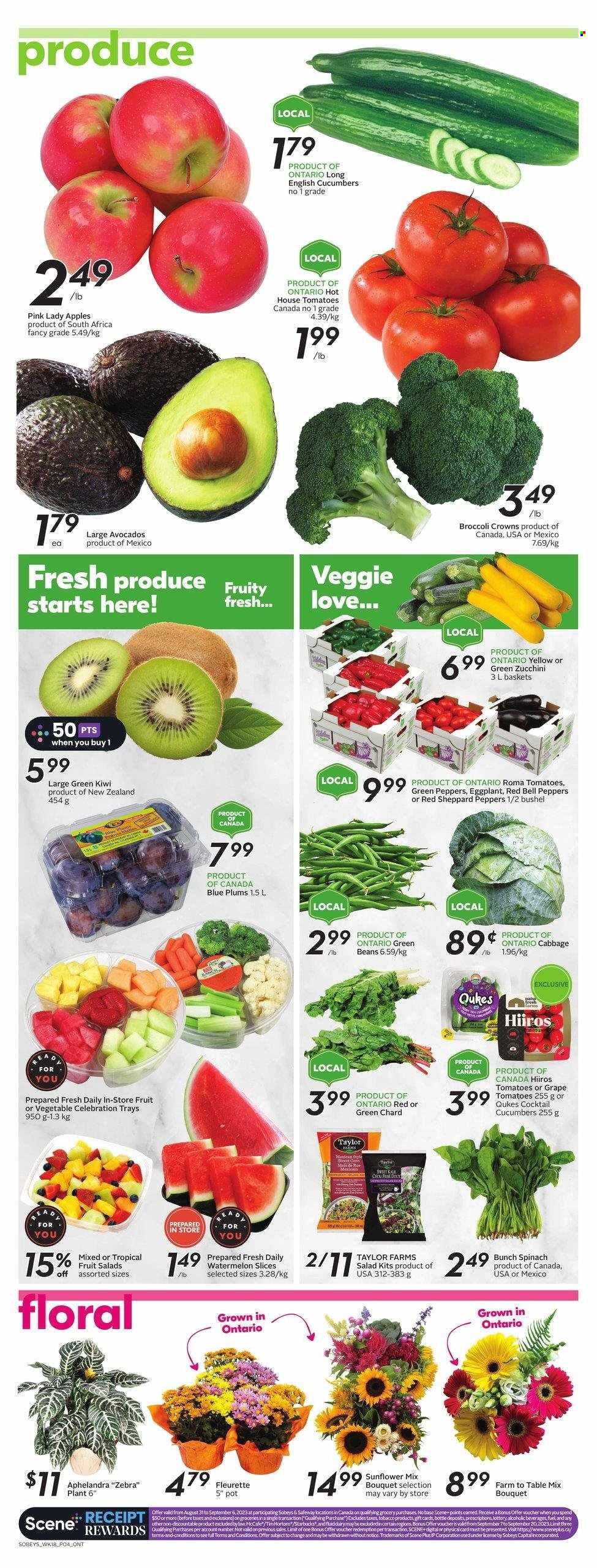 Sobeys flyer - August 31, 2023 - September 06, 2023. Page 8