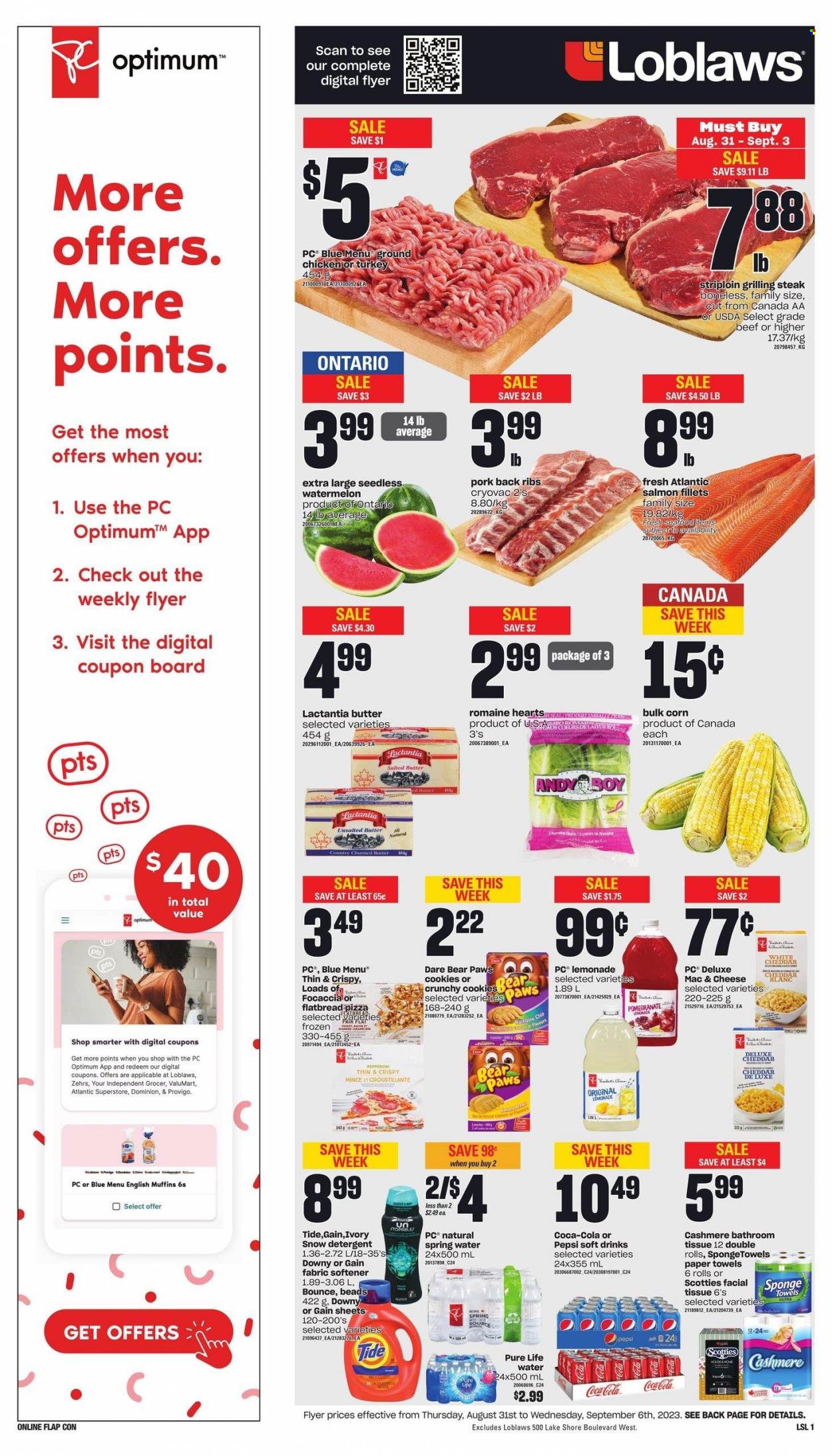 Loblaws flyer - August 31, 2023 - September 06, 2023. Page 1