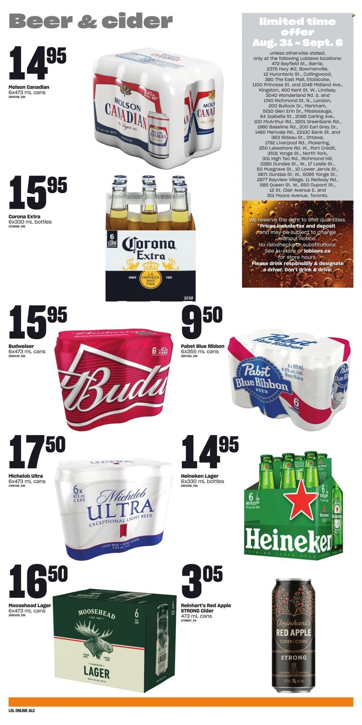 Loblaws flyer - August 31, 2023 - September 06, 2023. Page 12