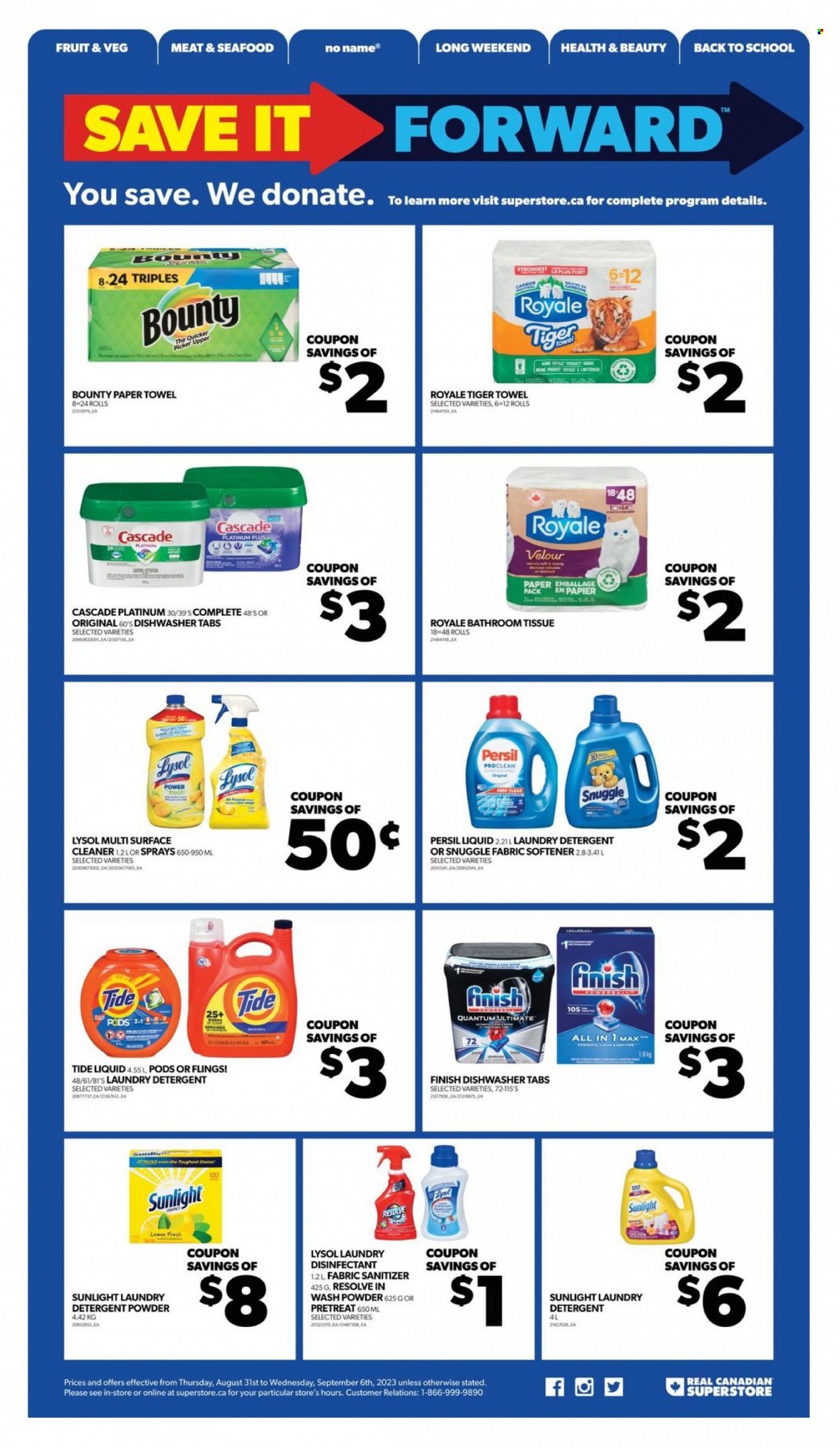 Real Canadian Superstore flyer - August 31, 2023 - September 06, 2023. Page 19