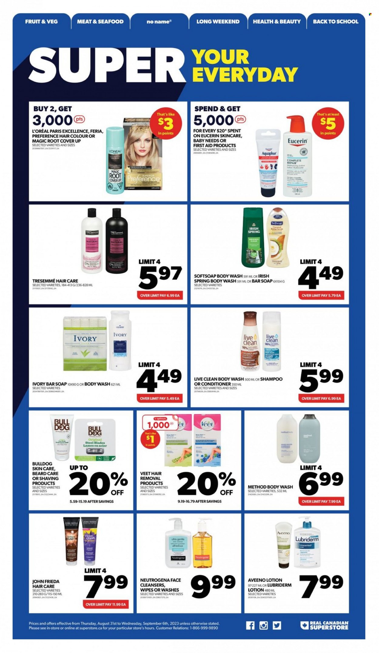Real Canadian Superstore flyer - August 31, 2023 - September 06, 2023. Page 20