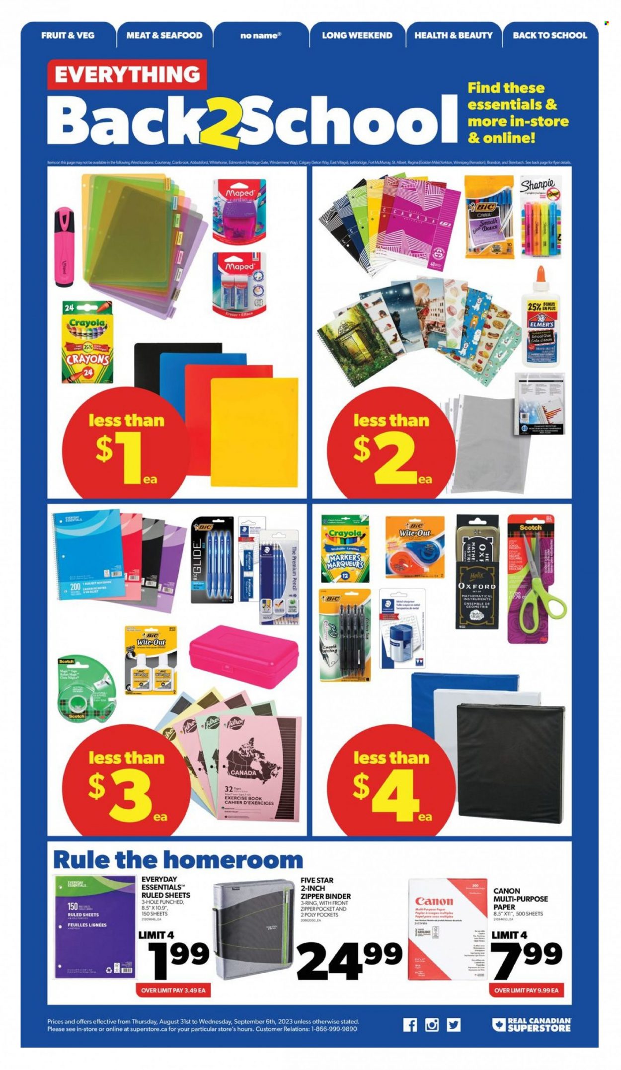 Real Canadian Superstore flyer - August 31, 2023 - September 06, 2023. Page 23