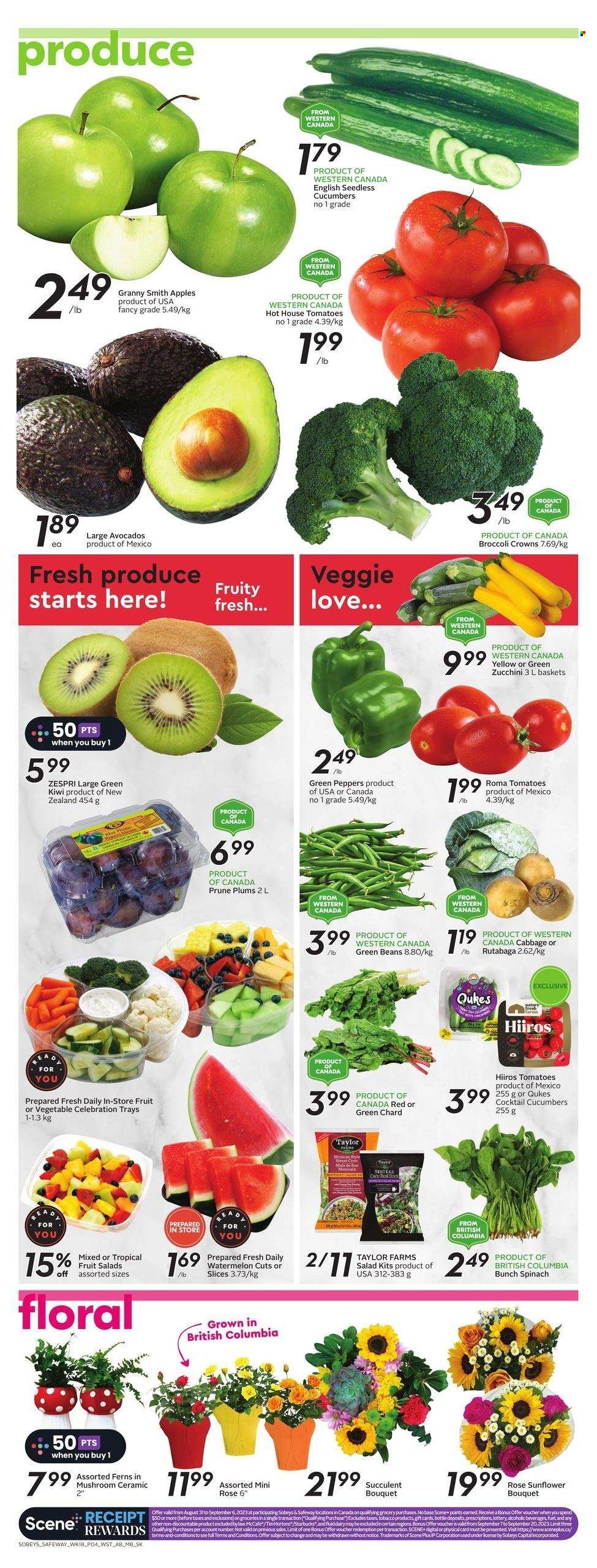 Sobeys flyer - August 31, 2023 - September 06, 2023. Page 7