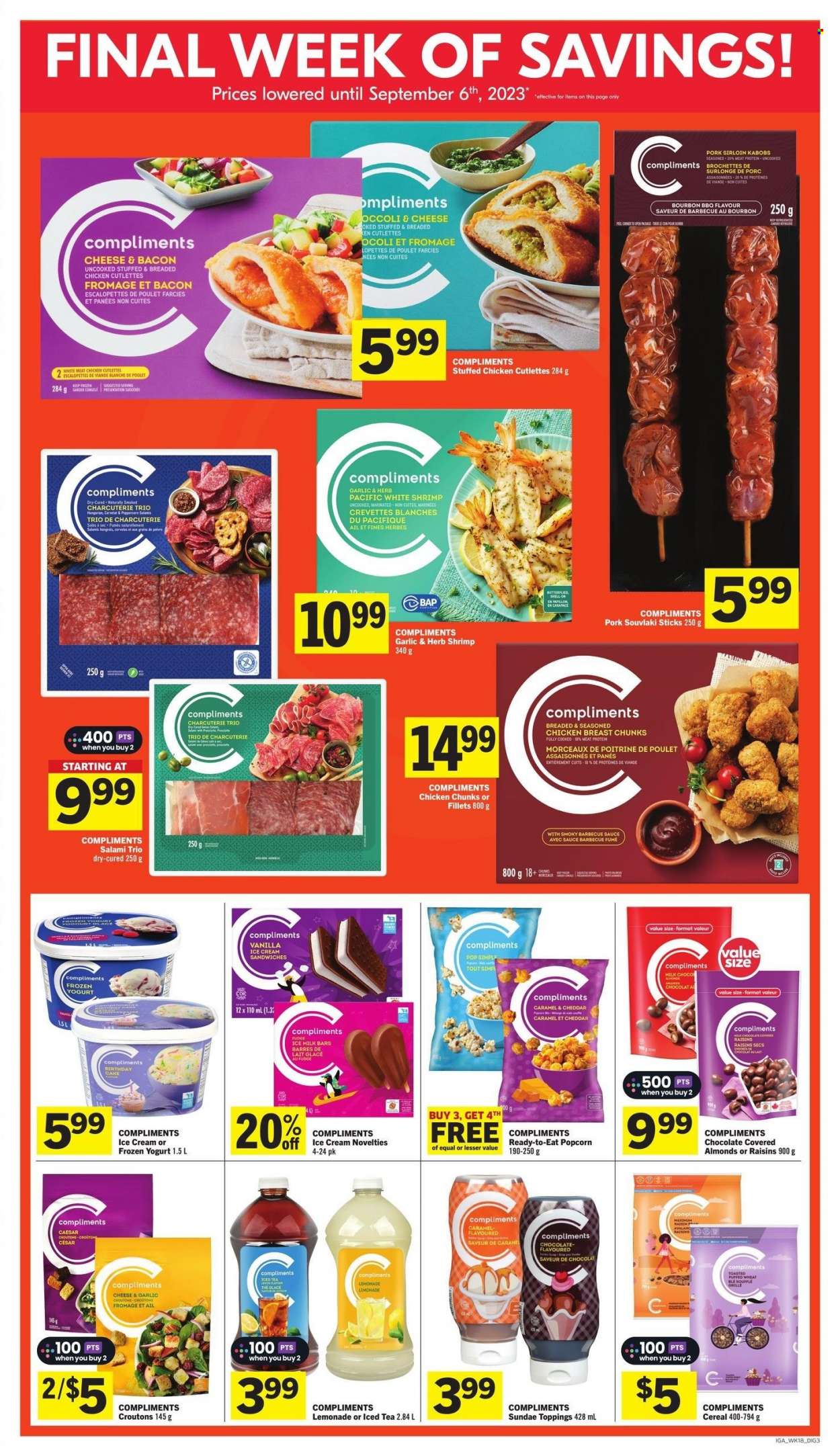 IGA flyer - August 31, 2023 - September 06, 2023. Page 9