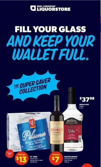 Real Canadian Liquorstore Flyer - September 04, 2023 - September 13, 2023.