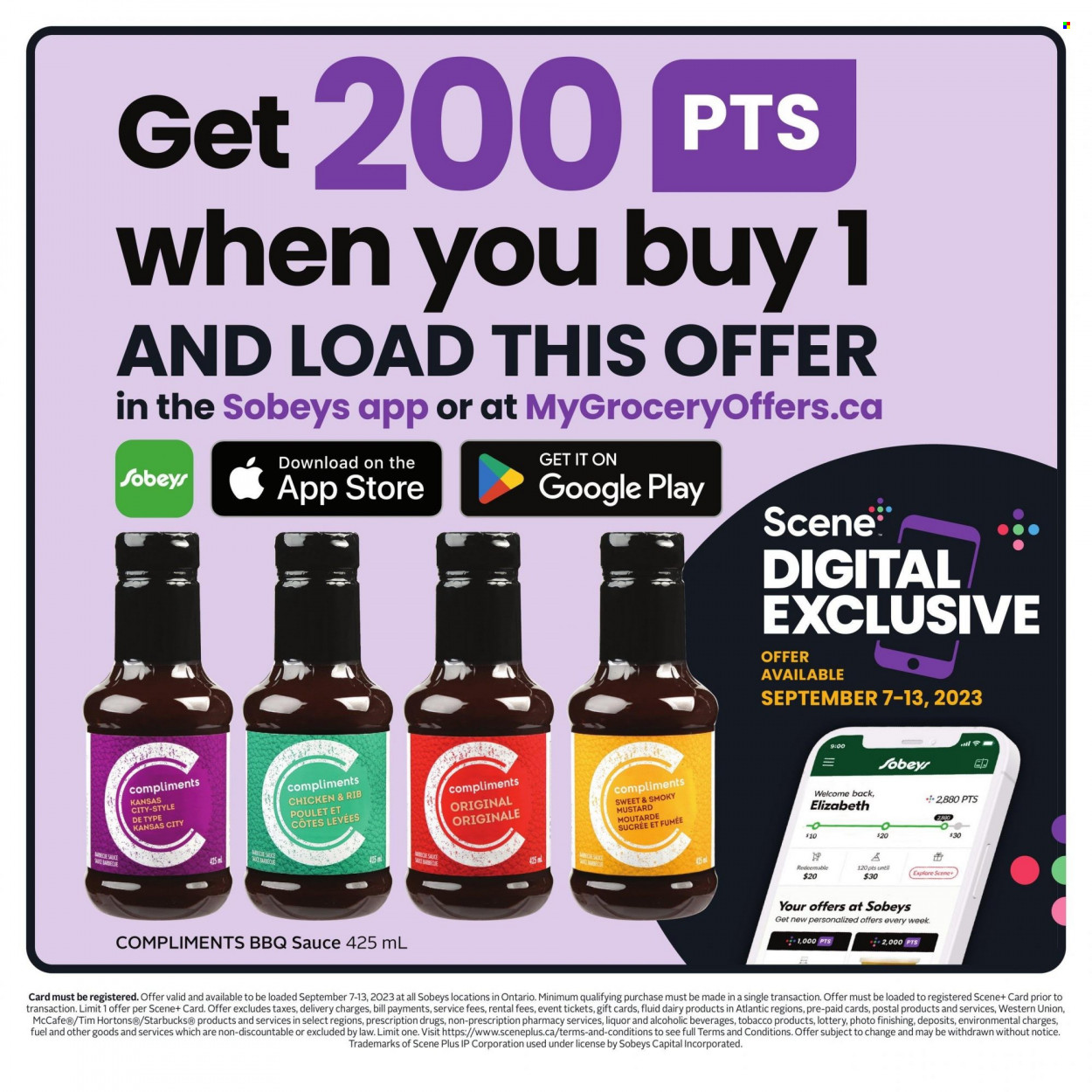 Sobeys flyer - September 07, 2023 - September 13, 2023. Page 3