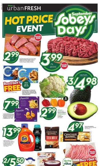 Sobeys Urban Fresh Flyer - September 07, 2023 - September 13, 2023.