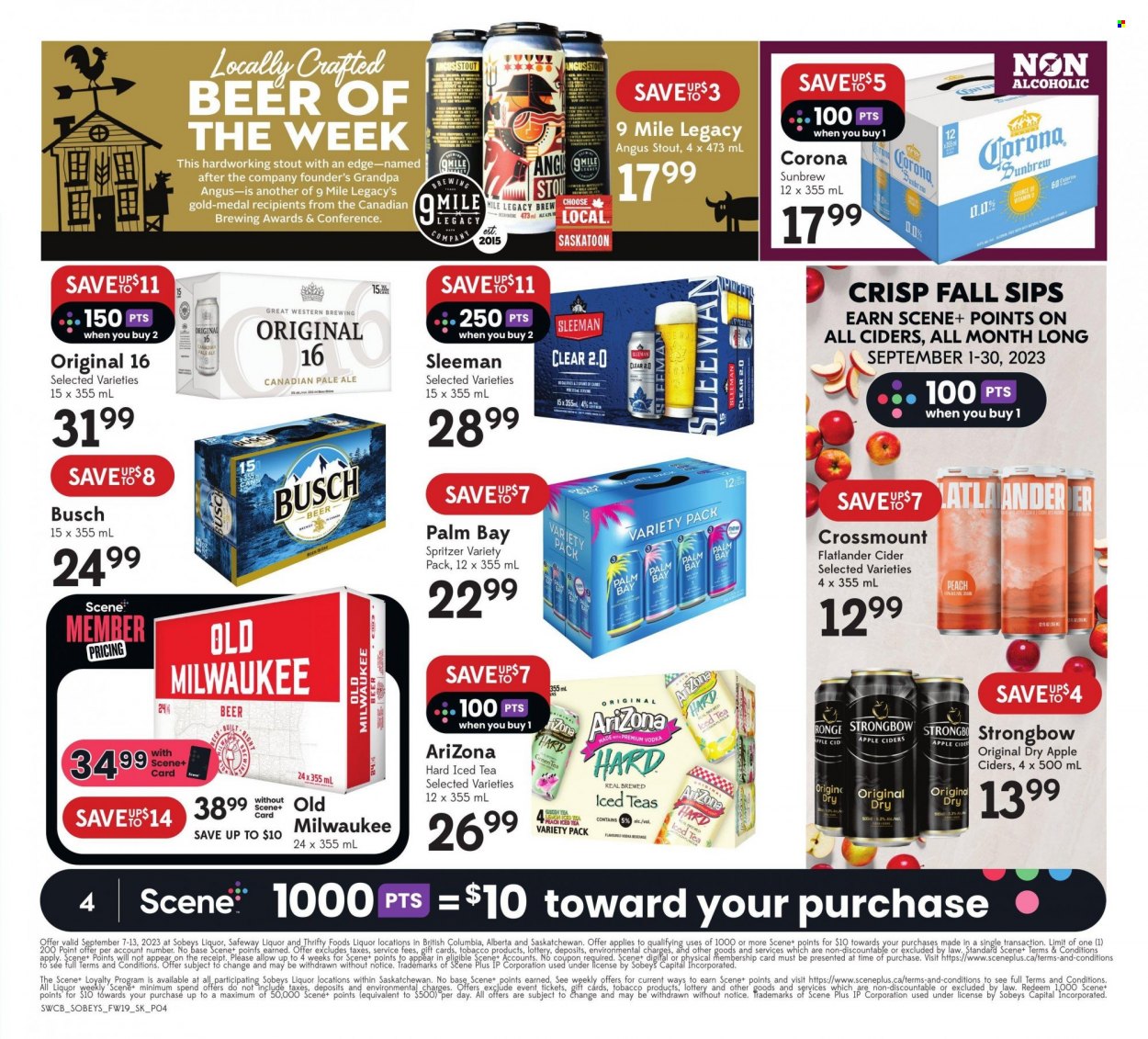 Sobeys Liquor flyer - September 07, 2023 - September 13, 2023. Page 5