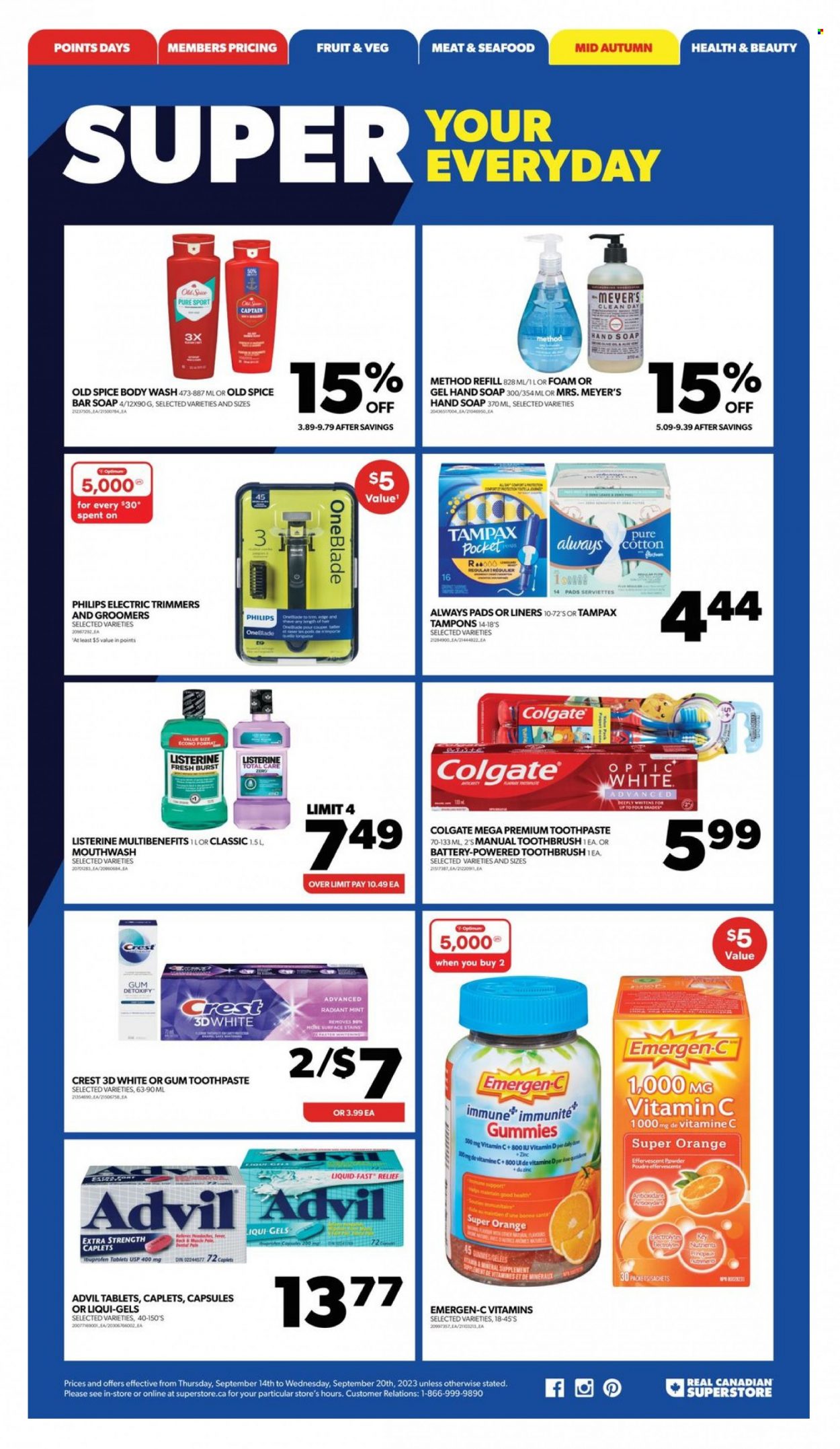 Real Canadian Superstore flyer - September 14, 2023 - September 20, 2023. Page 15