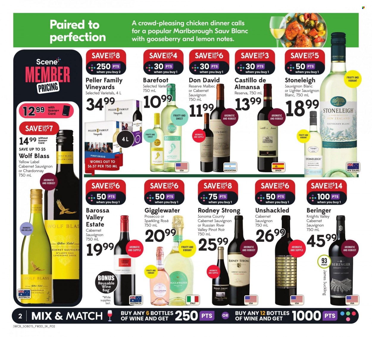 Sobeys Liquor flyer - September 14, 2023 - September 20, 2023. Page 2