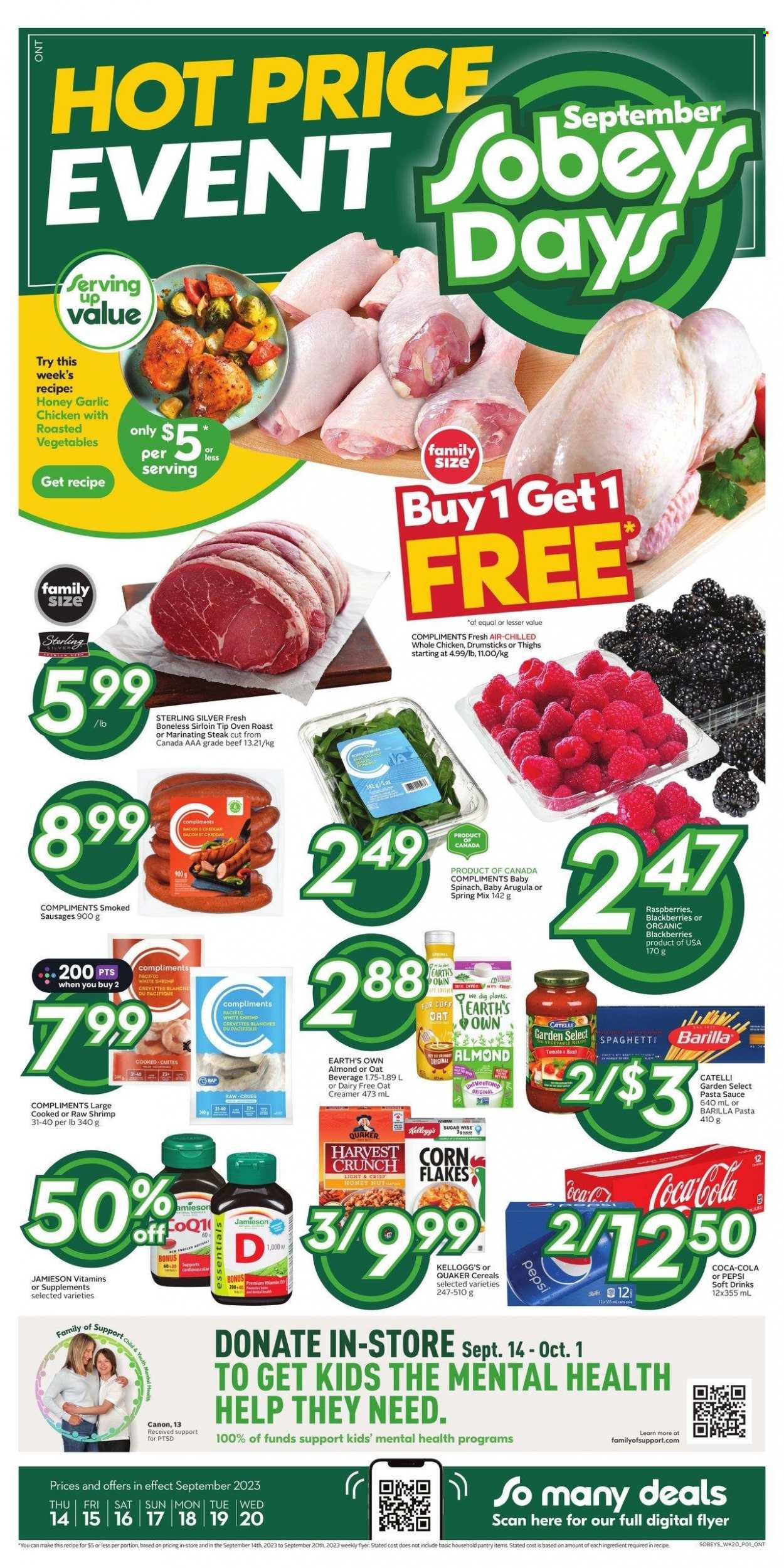 Sobeys flyer - September 14, 2023 - September 20, 2023. Page 1