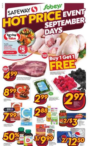 Safeway Flyer - September 14, 2023 - September 20, 2023.