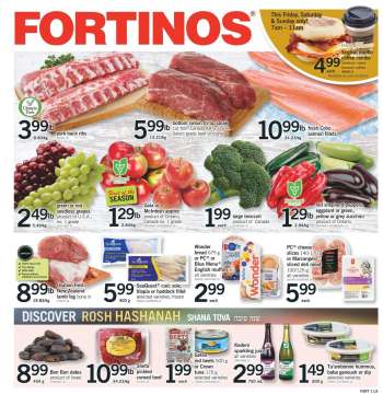 Fortinos Flyer - September 14, 2023 - September 20, 2023.