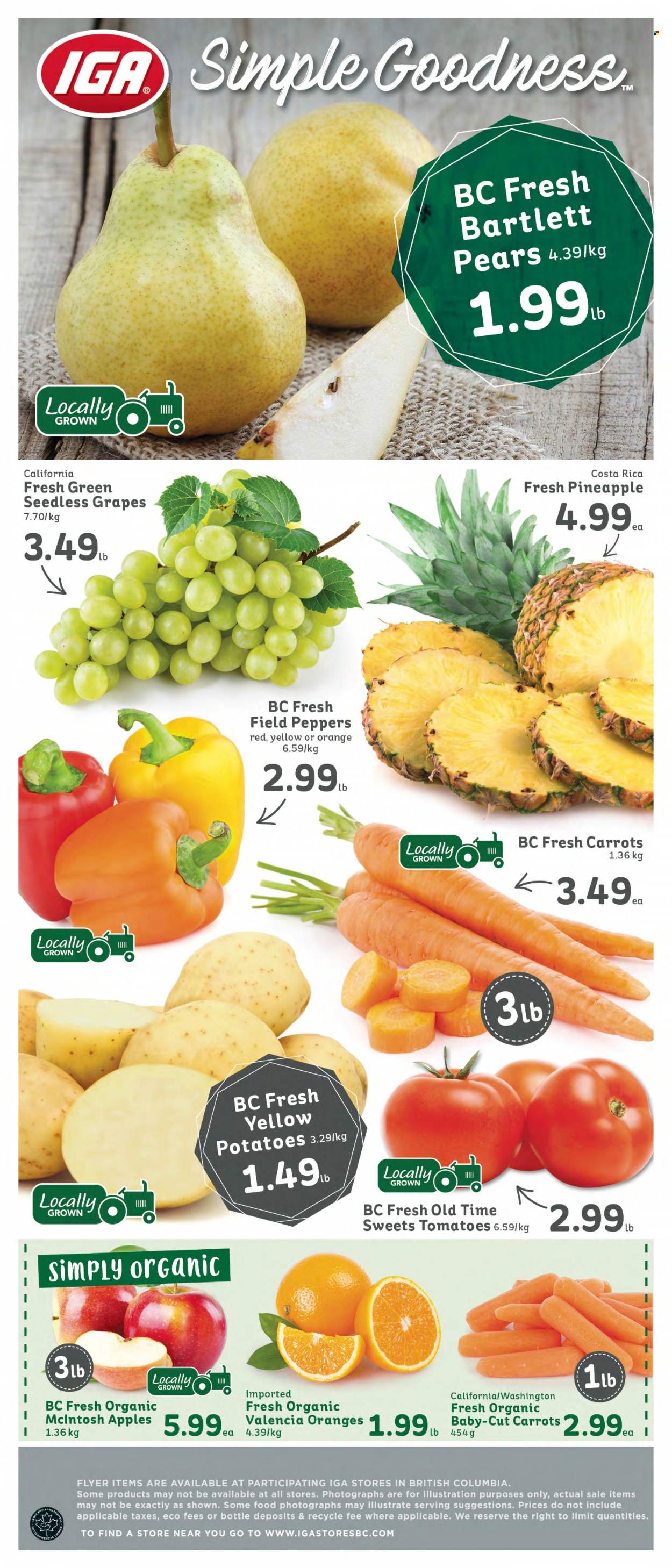IGA Simple Goodness flyer - September 15, 2023 - September 21, 2023. Page 6