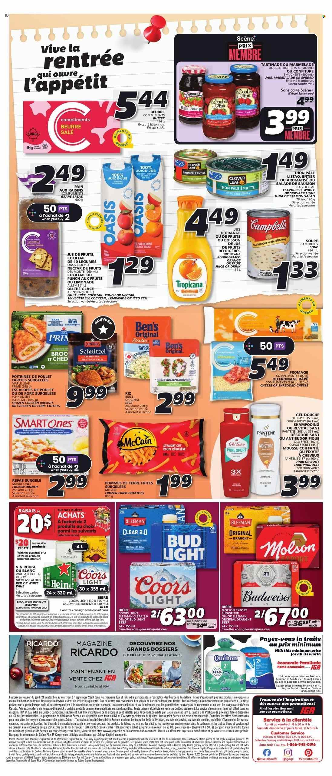 IGA flyer - September 21, 2023 - September 27, 2023. Page 2