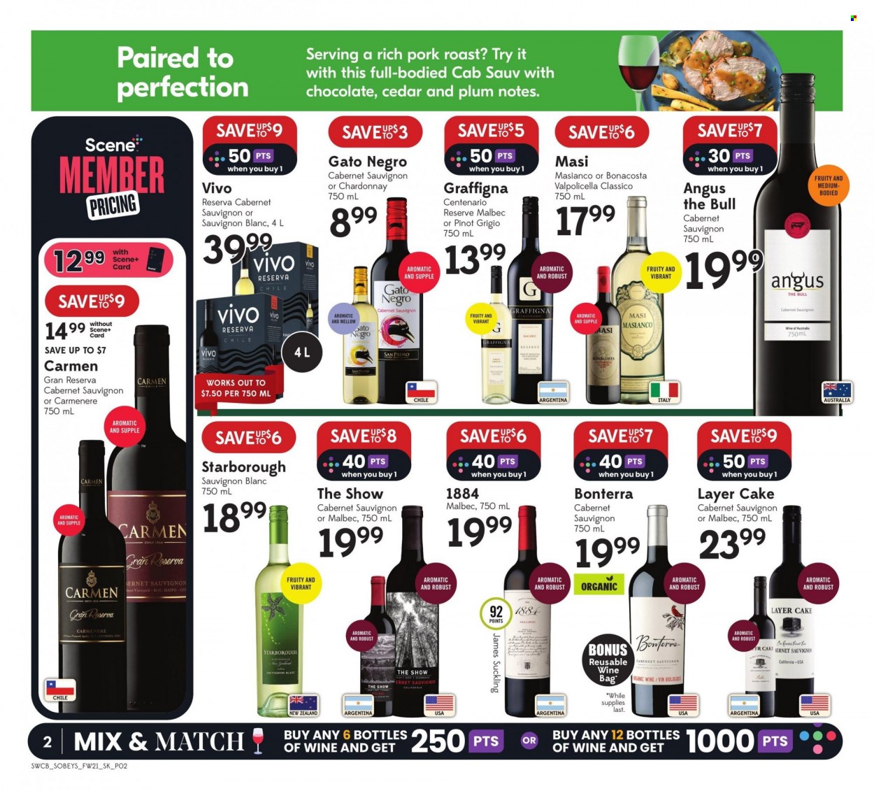 Sobeys Liquor flyer - September 21, 2023 - September 27, 2023. Page 2