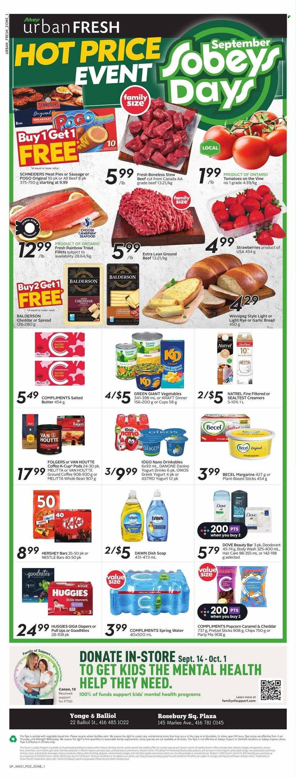 Sobeys Urban Fresh flyer - September 21, 2023 - September 27, 2023. Page 2