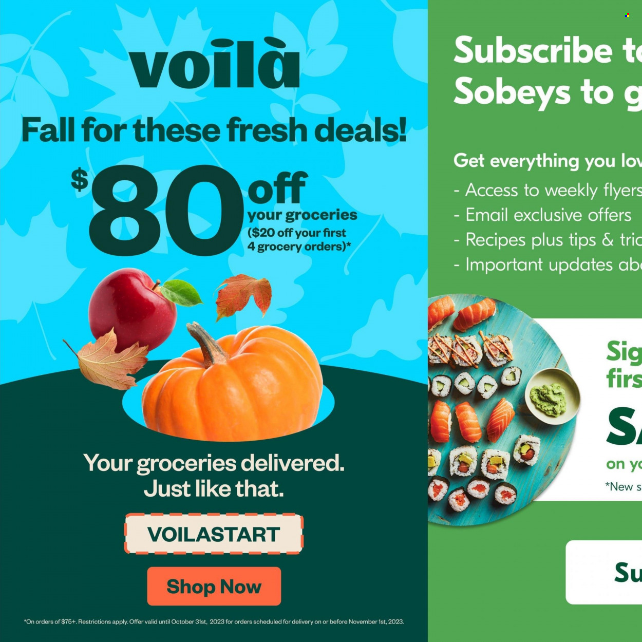 Sobeys Urban Fresh flyer - September 21, 2023 - September 27, 2023. Page 3