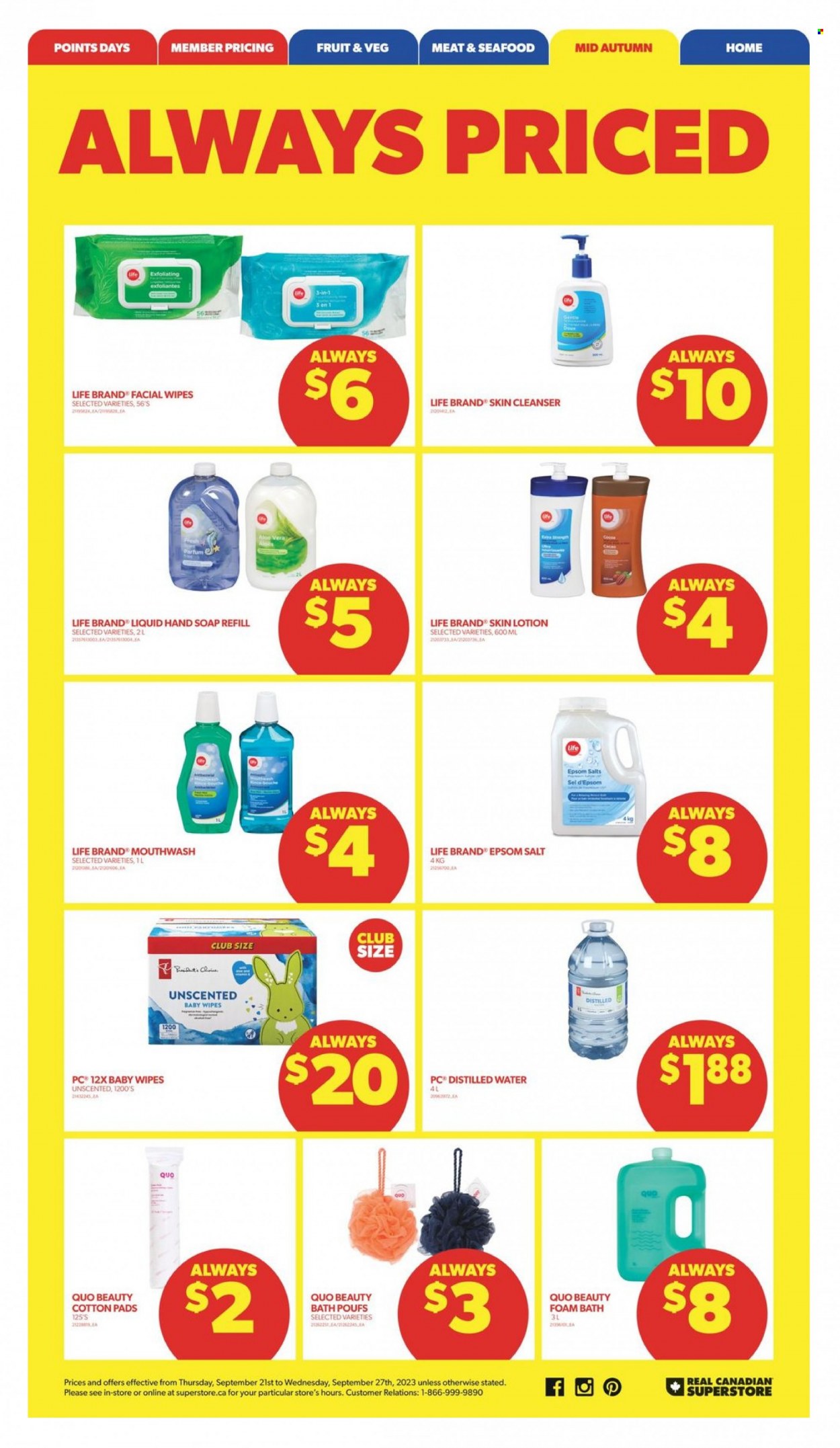 Real Canadian Superstore flyer - September 21, 2023 - September 27, 2023. Page 23