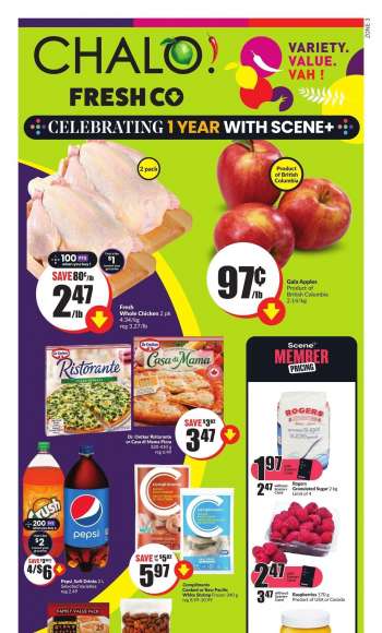 Circulaire Chalo! FreshCo. - 21 Septembre 2023 - 27 Septembre 2023.