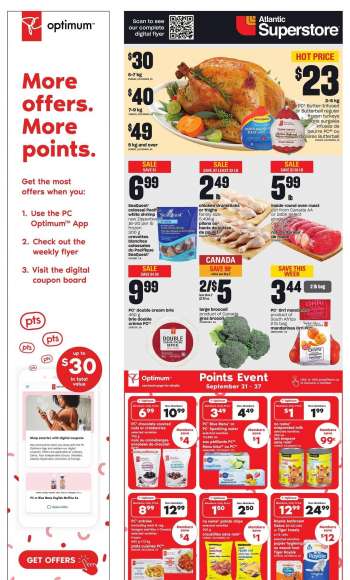 Atlantic Superstore Flyer - September 21, 2023 - September 27, 2023.
