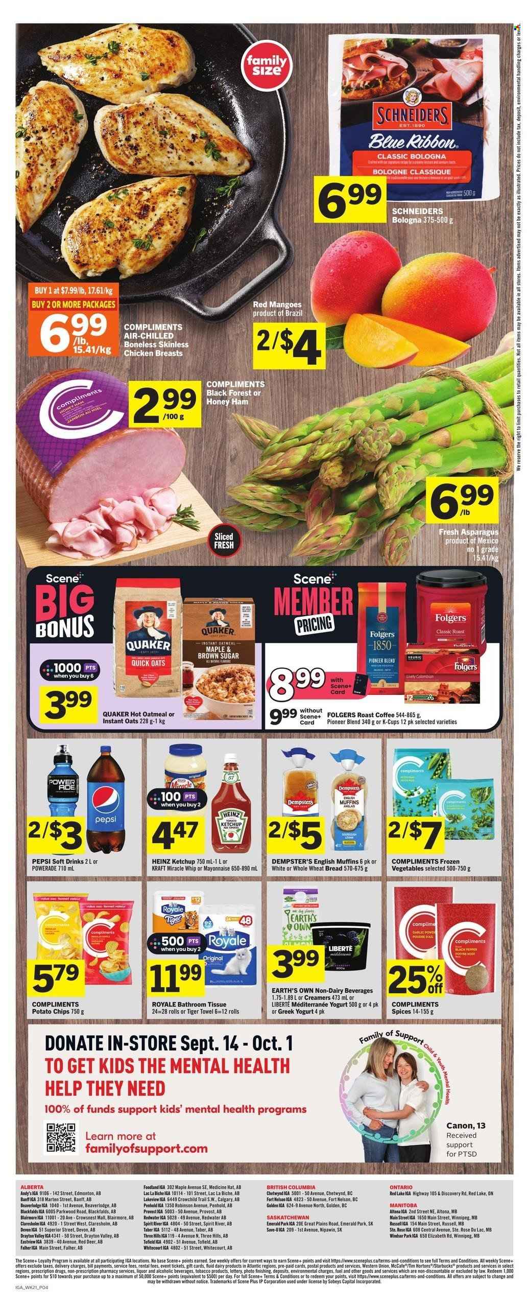 IGA flyer - September 21, 2023 - September 27, 2023. Page 2