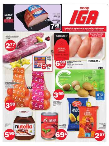 IGA Flyer - September 28, 2023 - October 04, 2023.