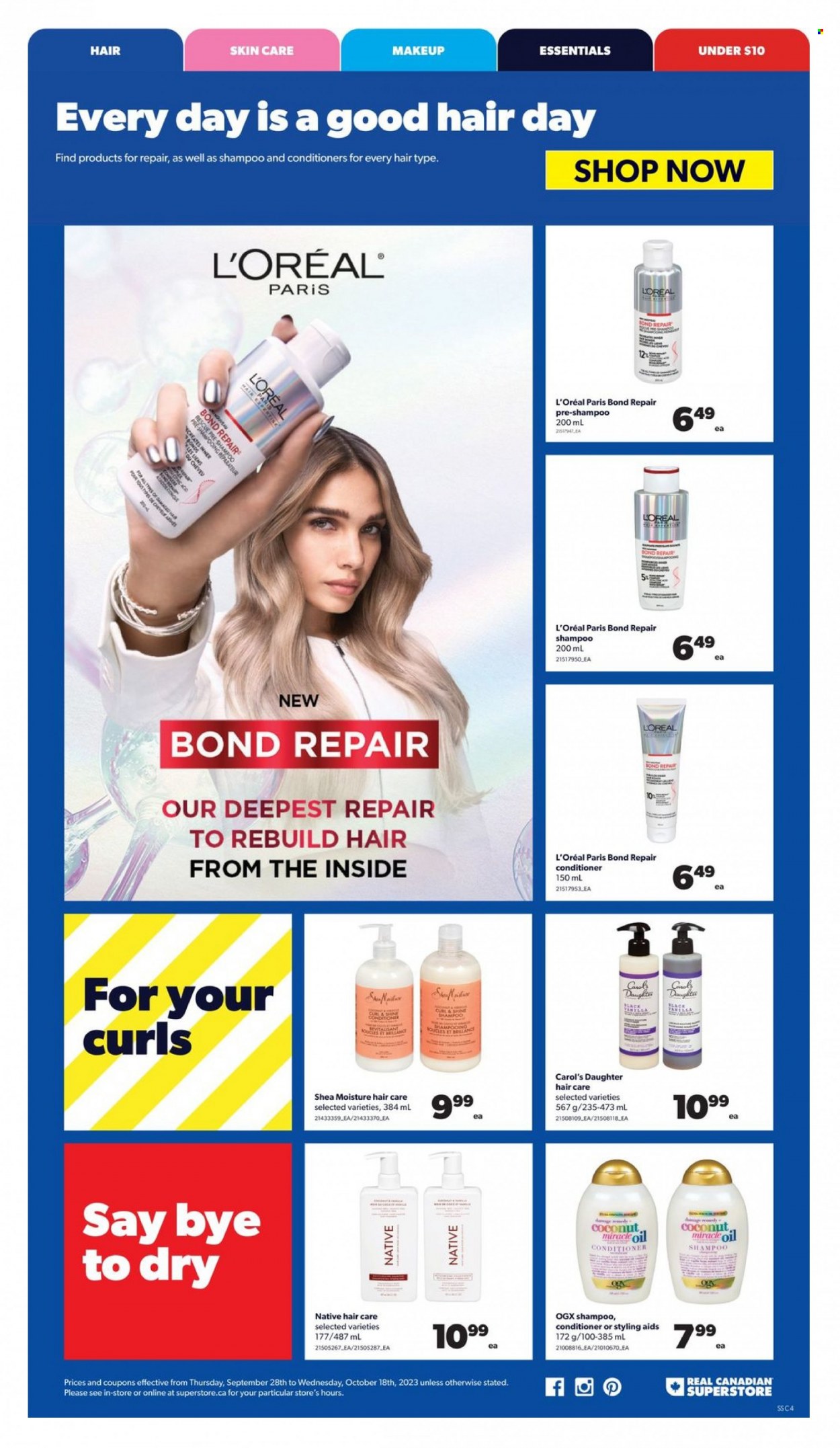 Real Canadian Superstore flyer - September 28, 2023 - October 18, 2023. Page 4