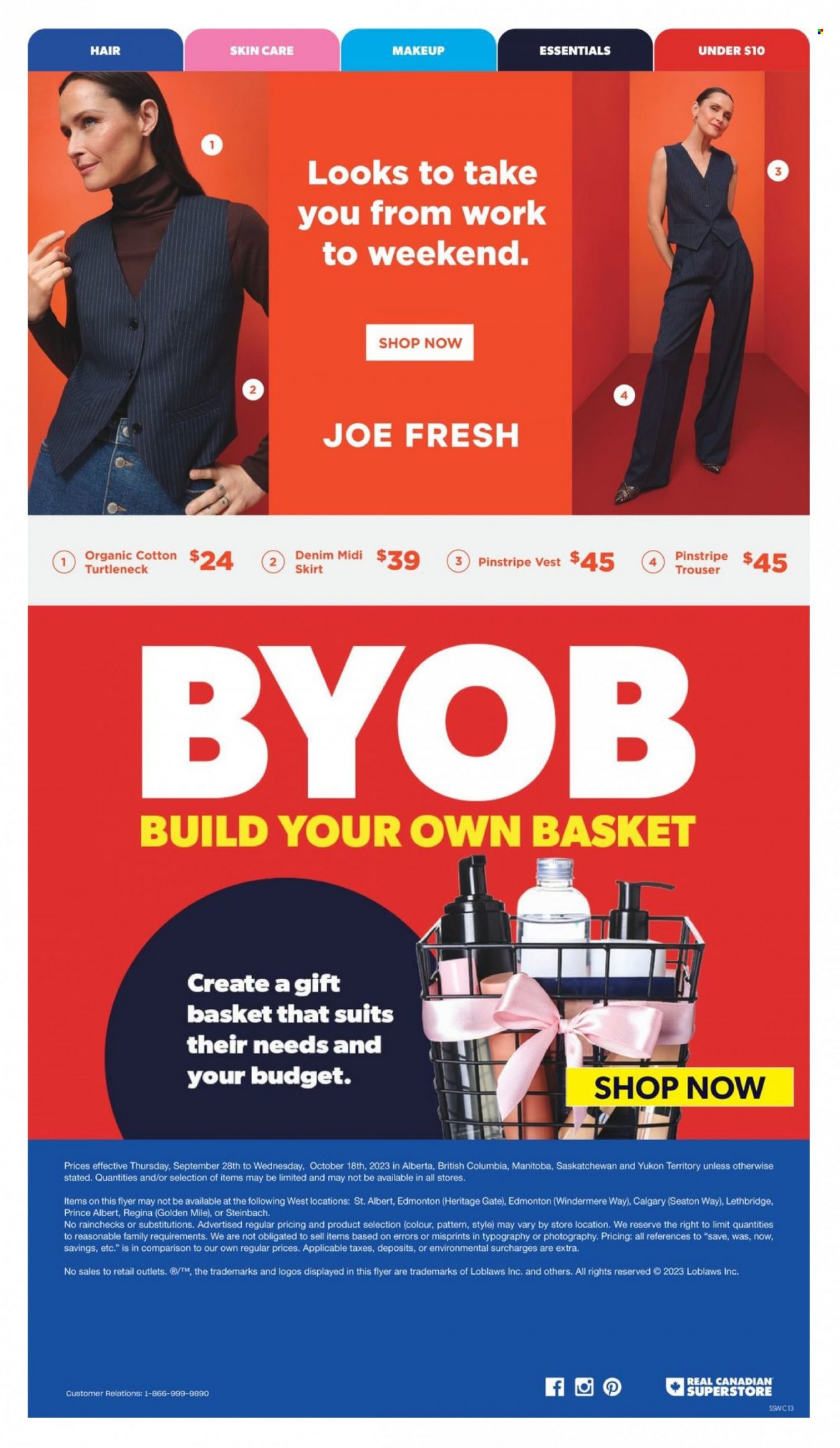 Real Canadian Superstore flyer - September 28, 2023 - October 18, 2023. Page 13