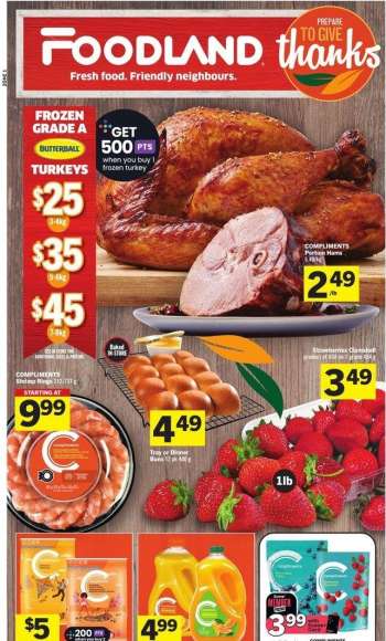 Circulaire Foodland - 28 Septembre 2023 - 04 Octobre 2023.