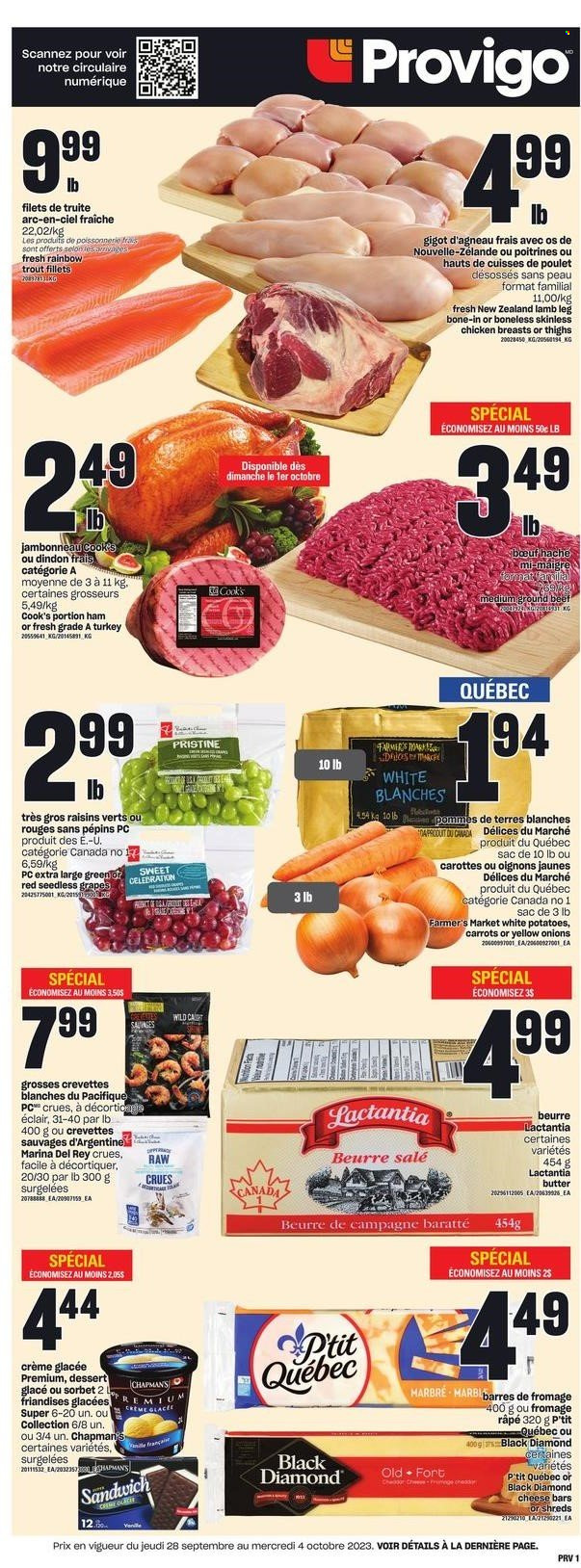 Provigo flyer - September 28, 2023 - October 04, 2023. Page 1