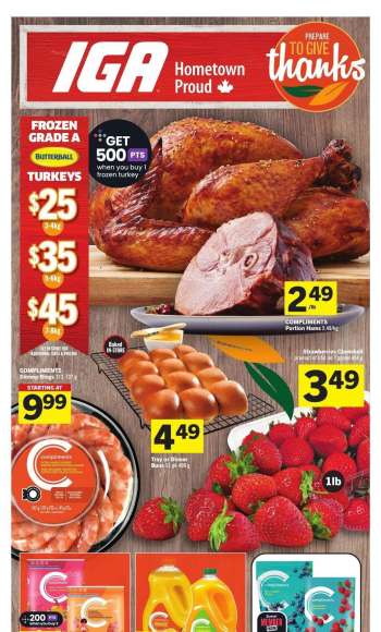 IGA Flyer - September 28, 2023 - October 04, 2023.