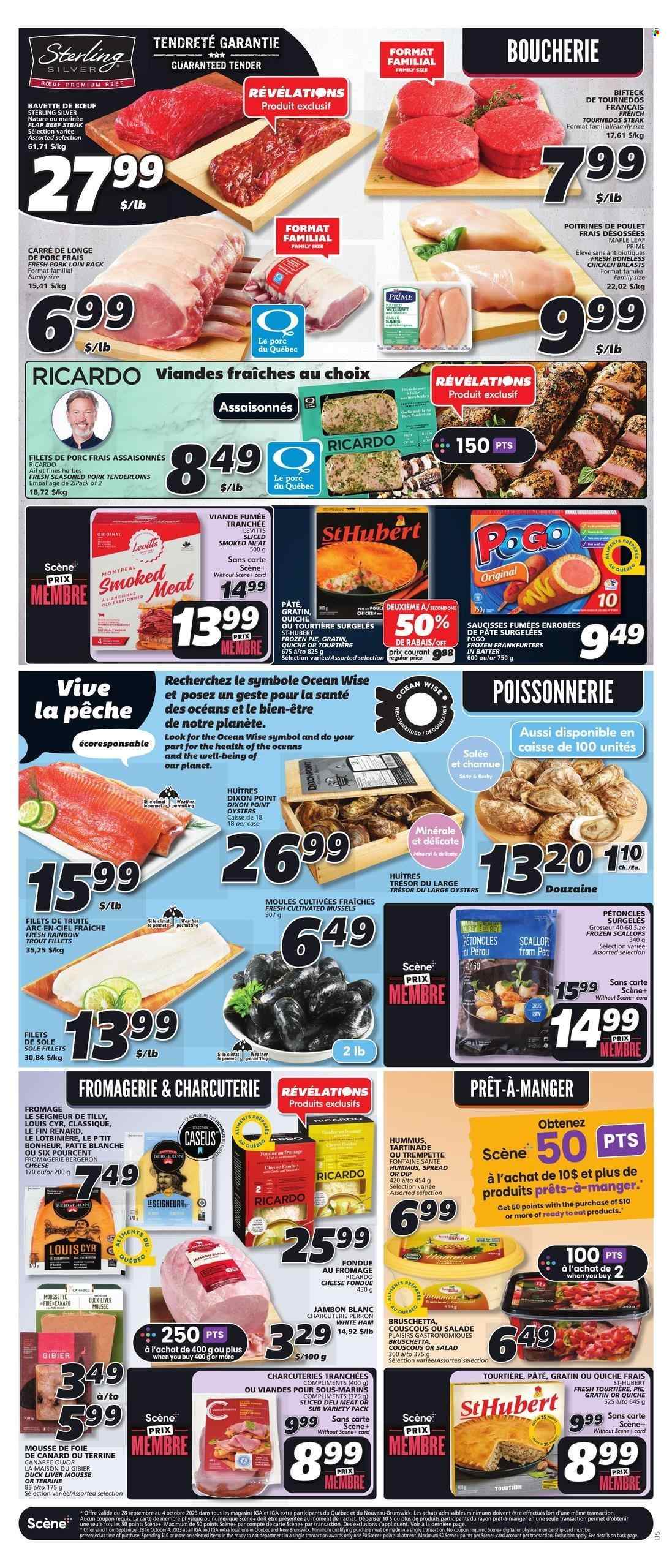 IGA flyer - September 28, 2023 - October 04, 2023. Page 7