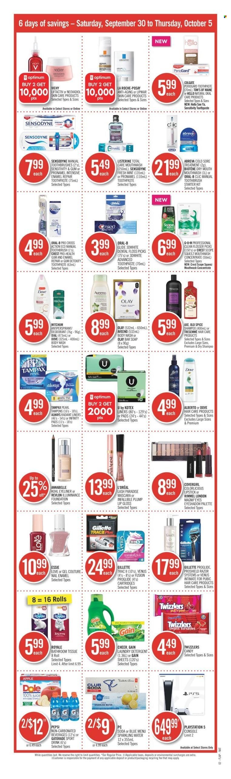Shoppers Drug Mart flyer - September 30, 2023 - October 05, 2023. Page 5