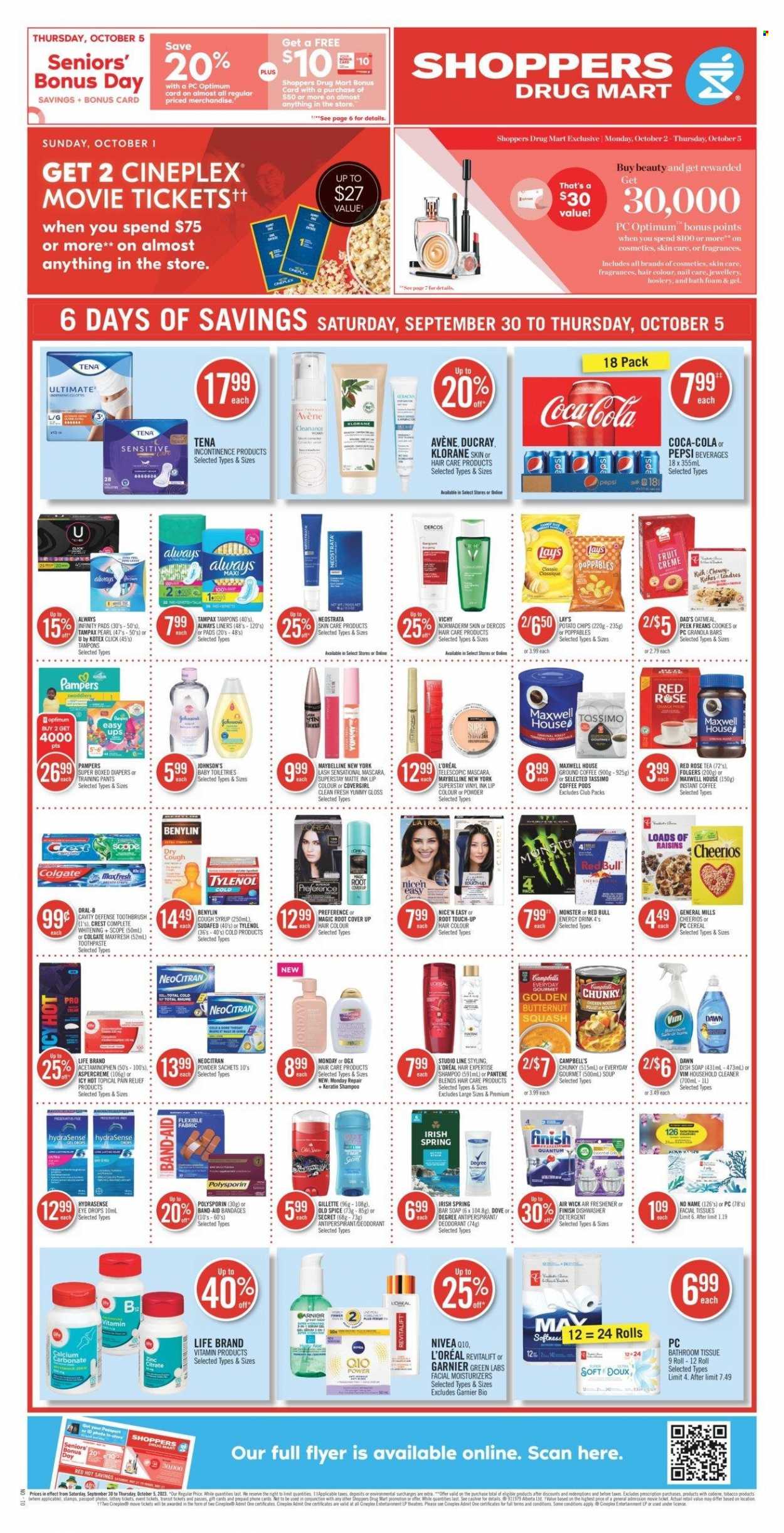 Shoppers Drug Mart flyer - September 30, 2023 - October 05, 2023. Page 6