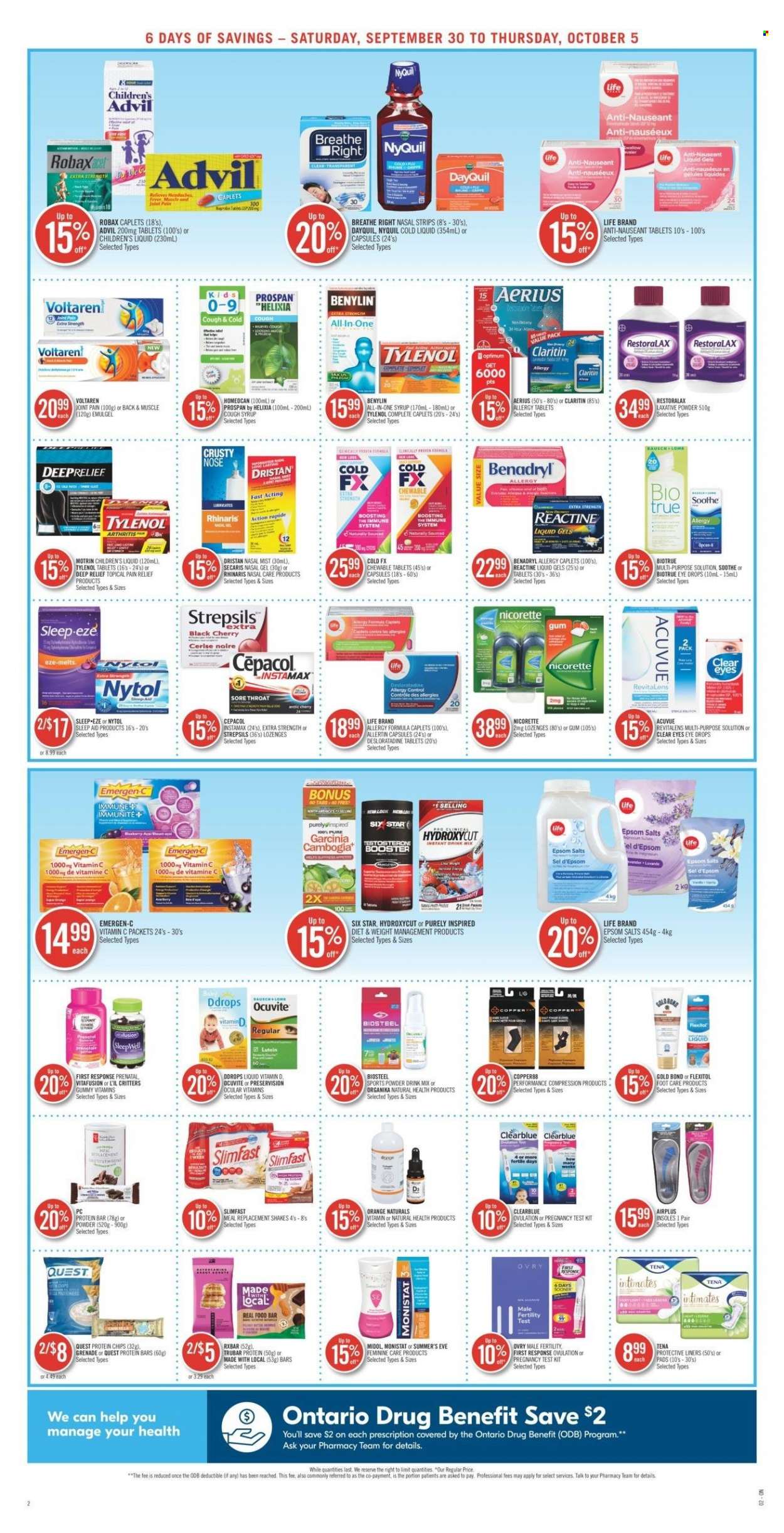 Shoppers Drug Mart flyer - September 30, 2023 - October 05, 2023. Page 7