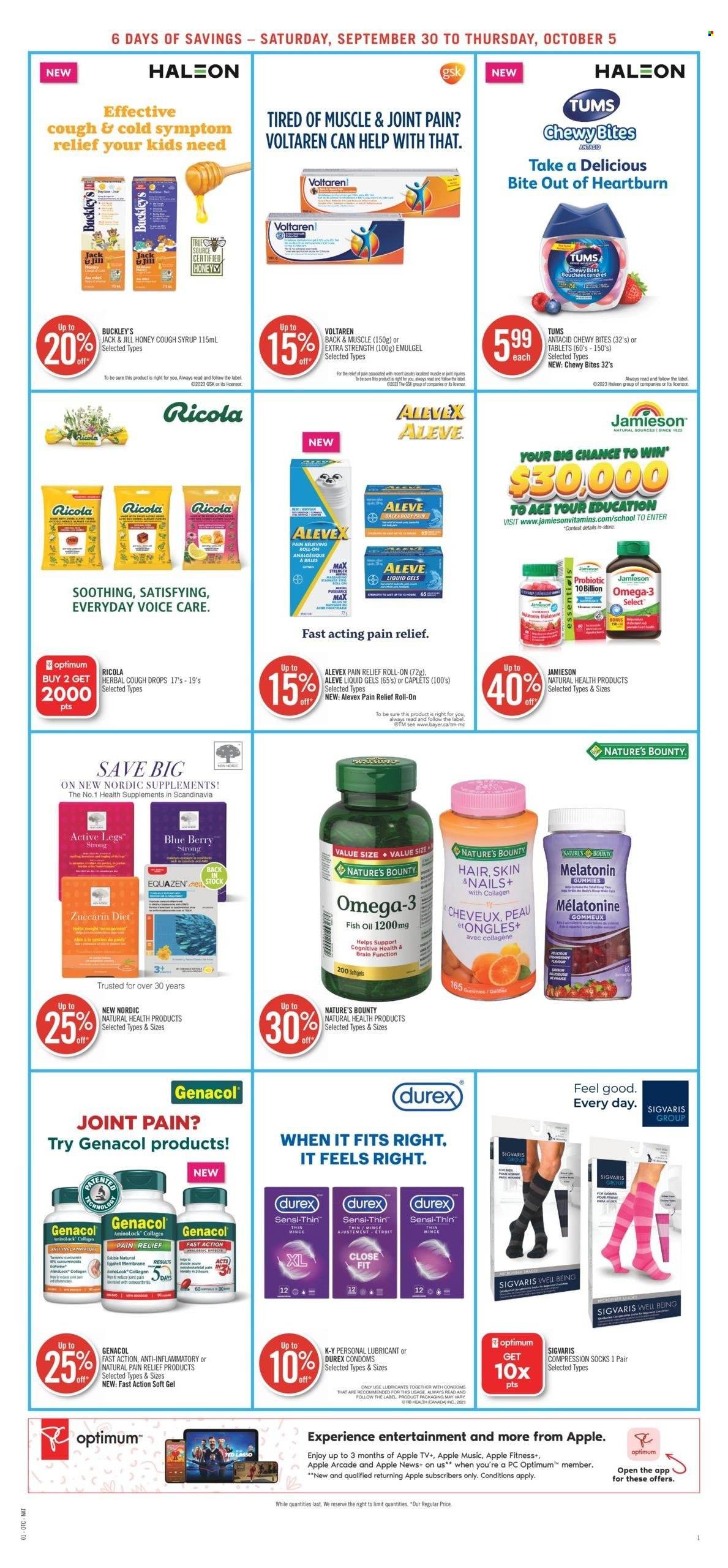 Shoppers Drug Mart flyer - September 30, 2023 - October 05, 2023. Page 10