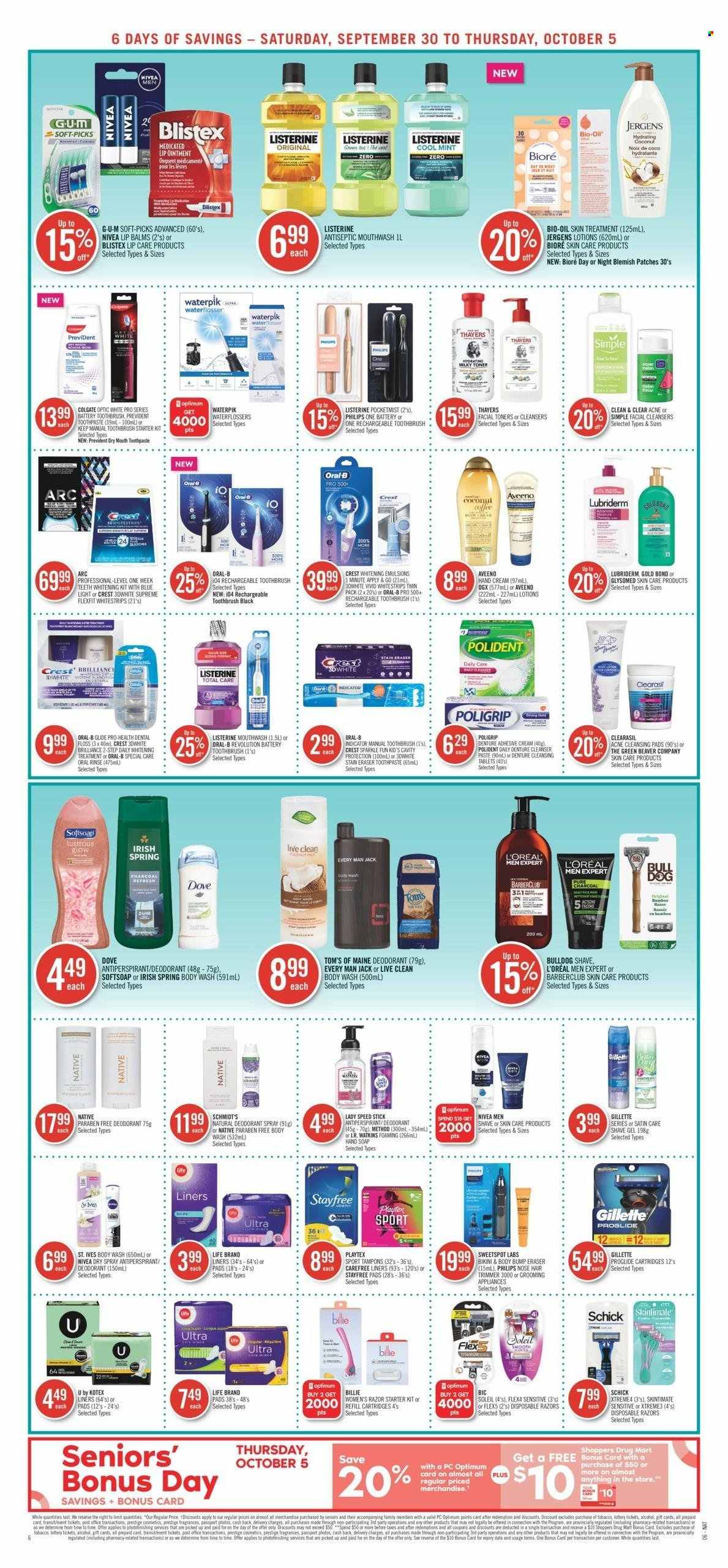 Shoppers Drug Mart flyer - September 30, 2023 - October 05, 2023. Page 13