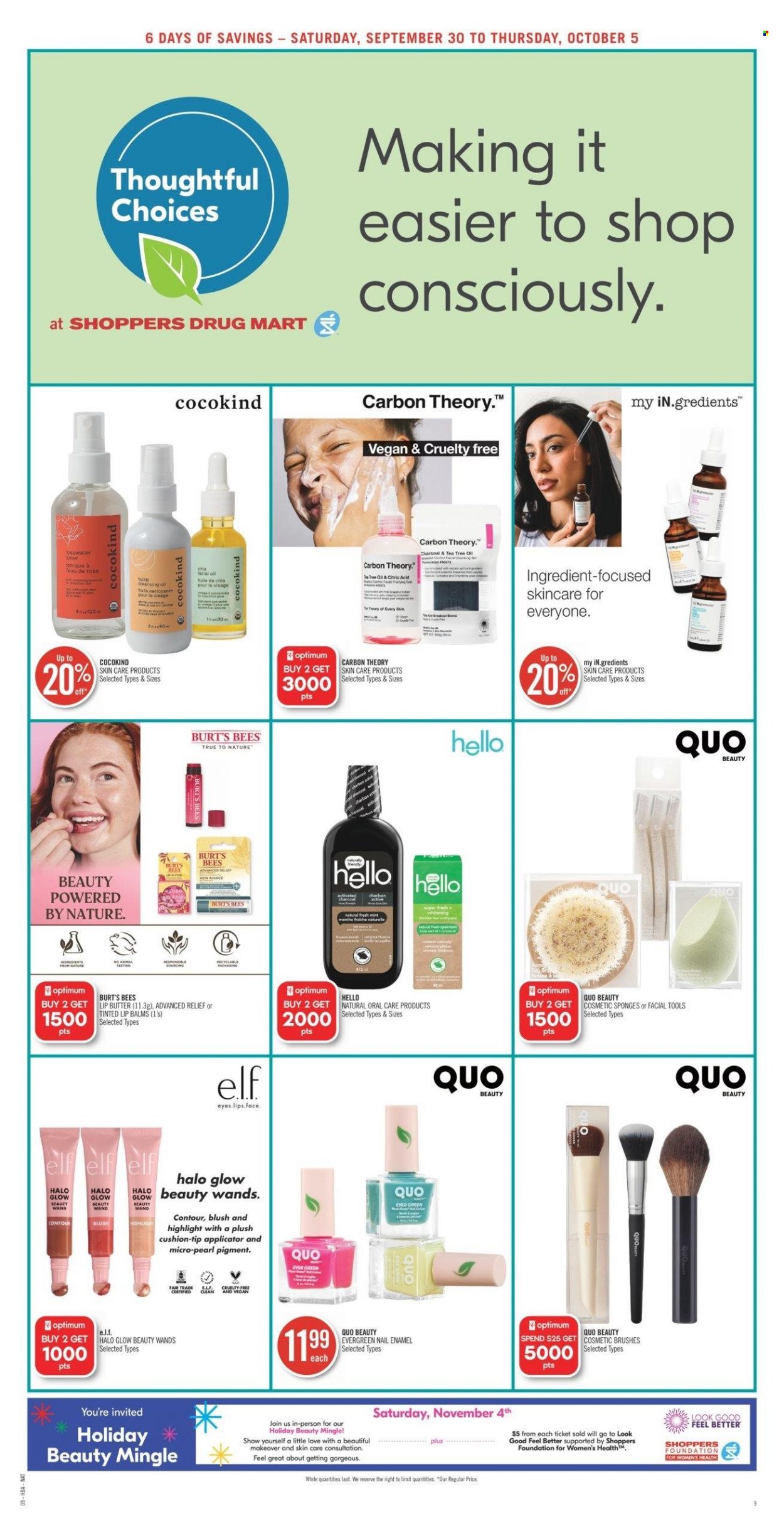 Shoppers Drug Mart flyer - September 30, 2023 - October 05, 2023. Page 19